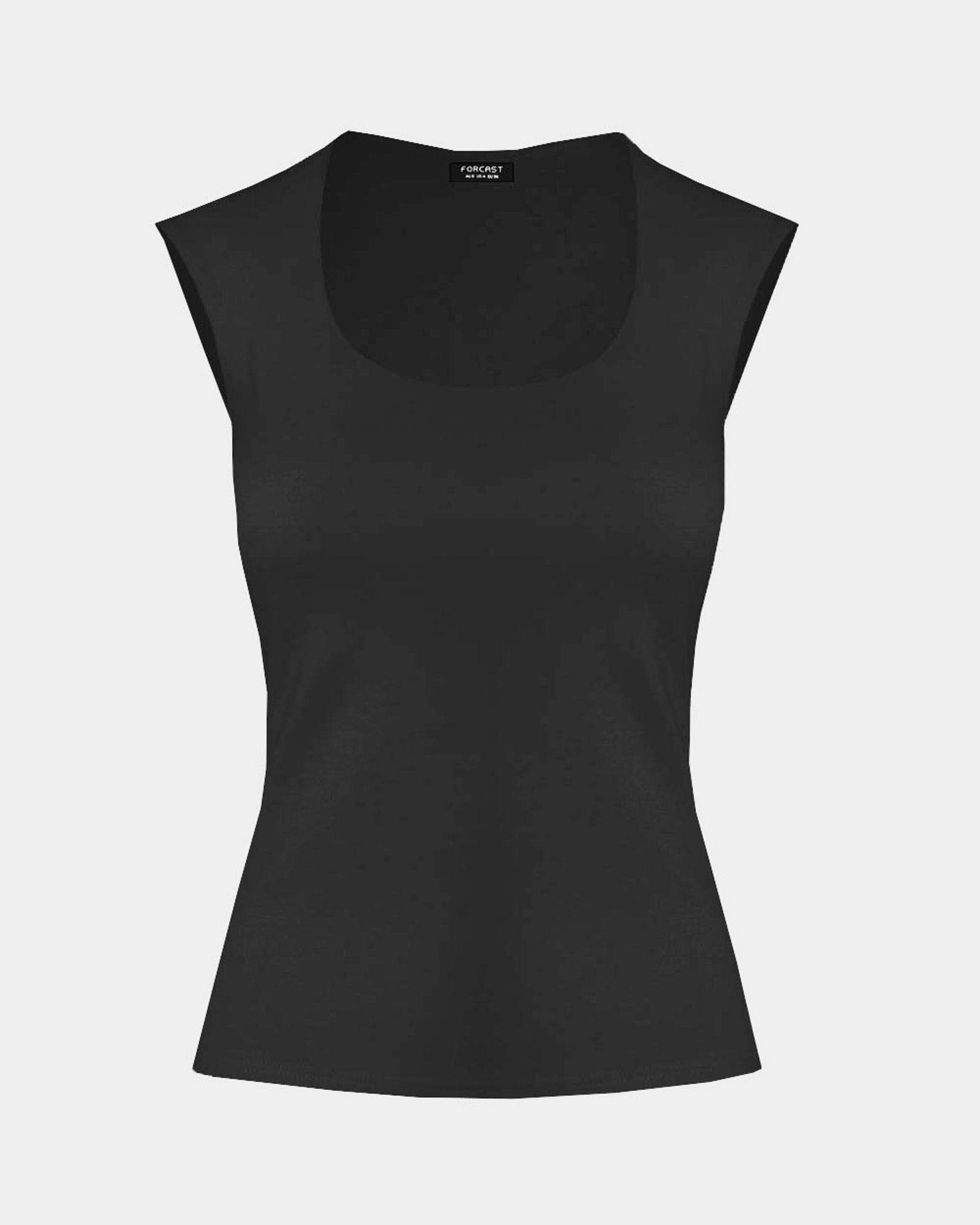 Soho Rounded Square Neck Top