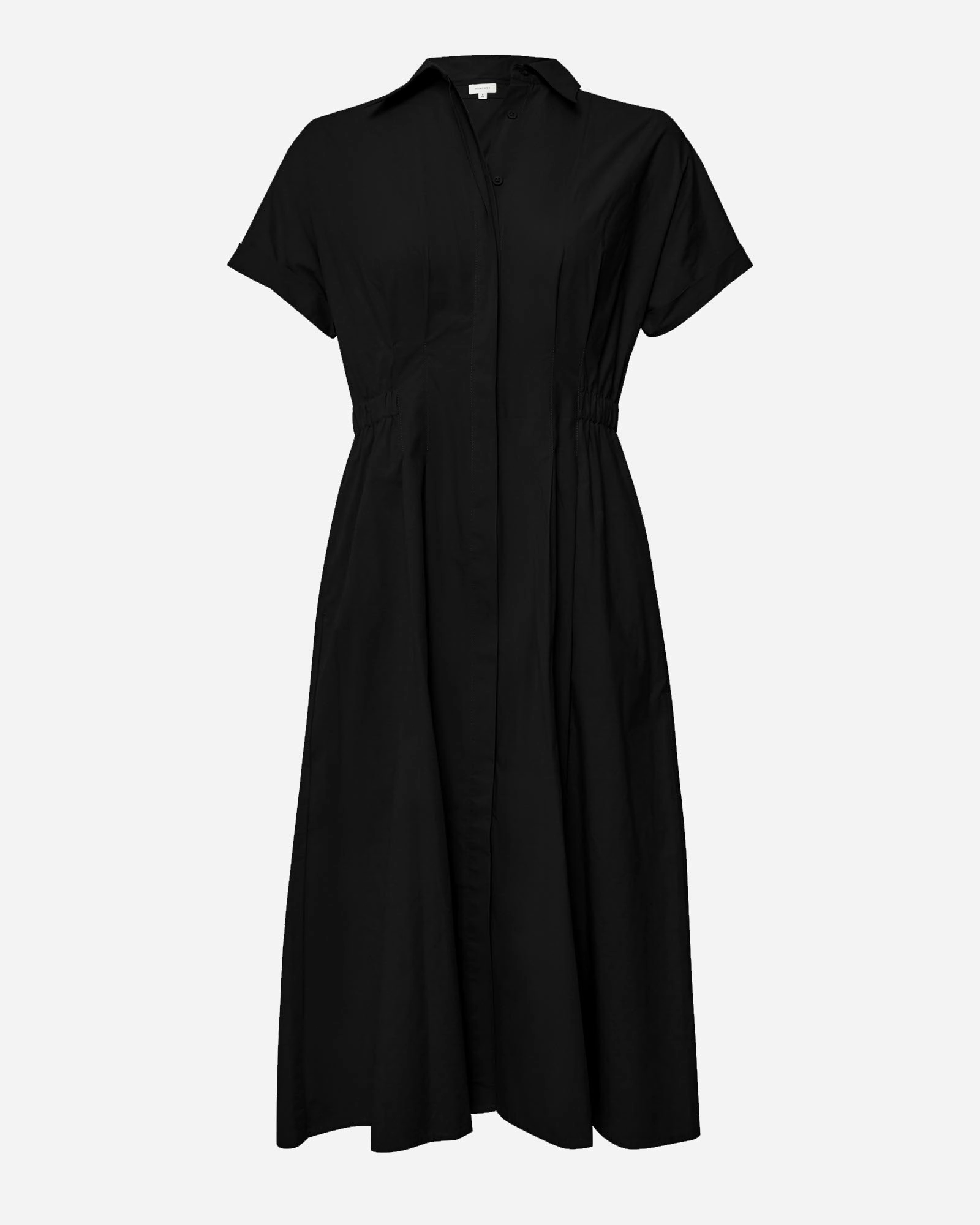 Zara Panel Midi Shirt Dress