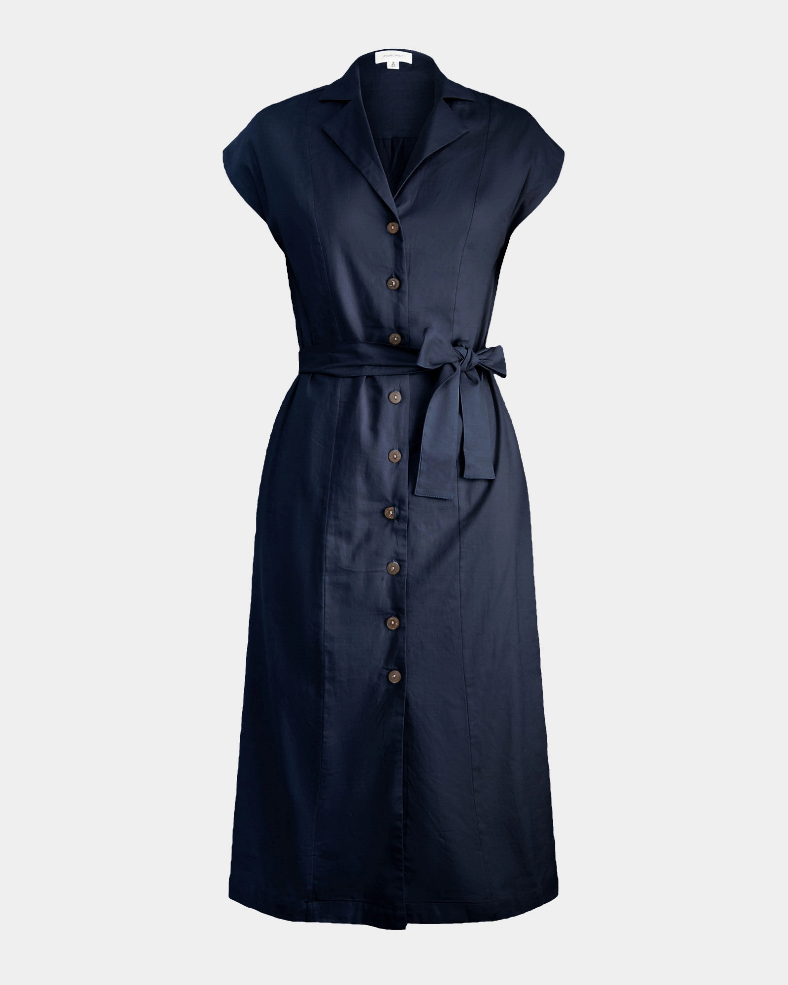 Kade V-neck Linen Dress