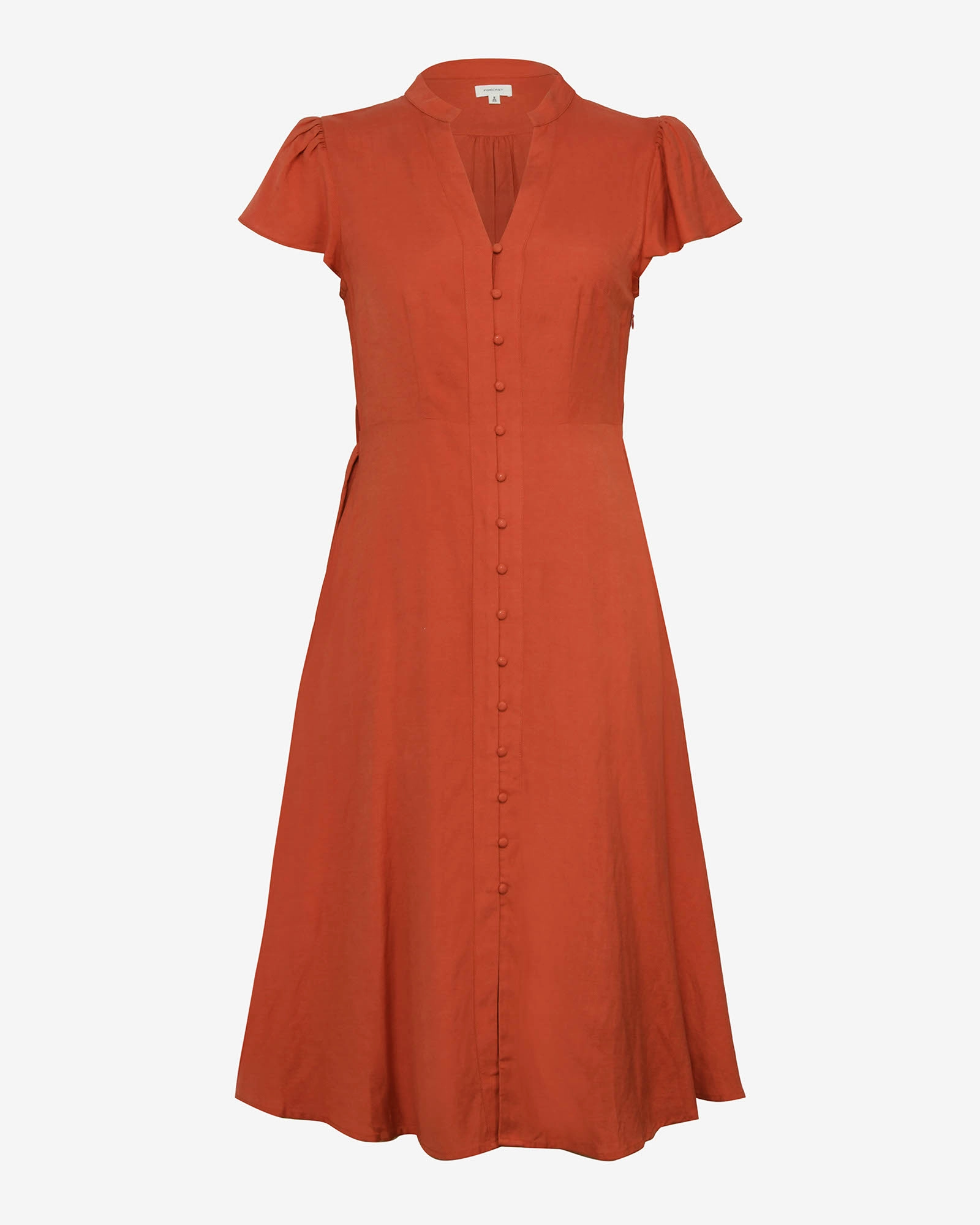 Anne Linen Midi Dress