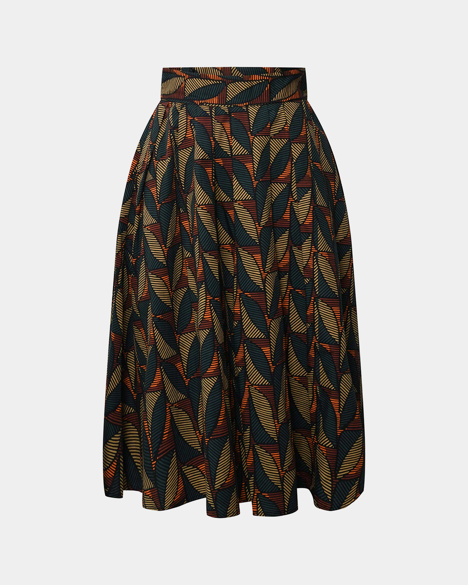 Lela Printed Full Skirt 