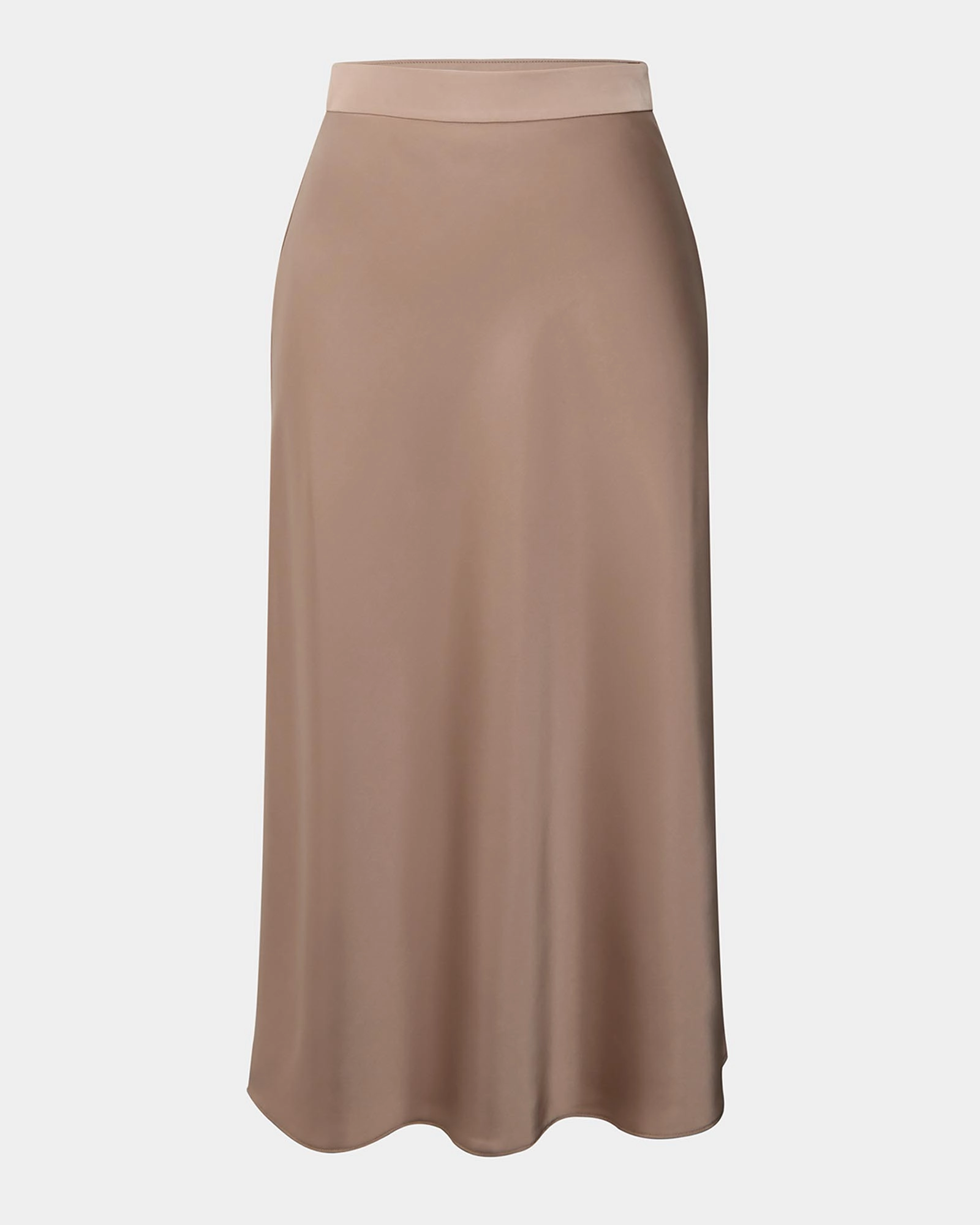 Joy Satin Midi Skirt 