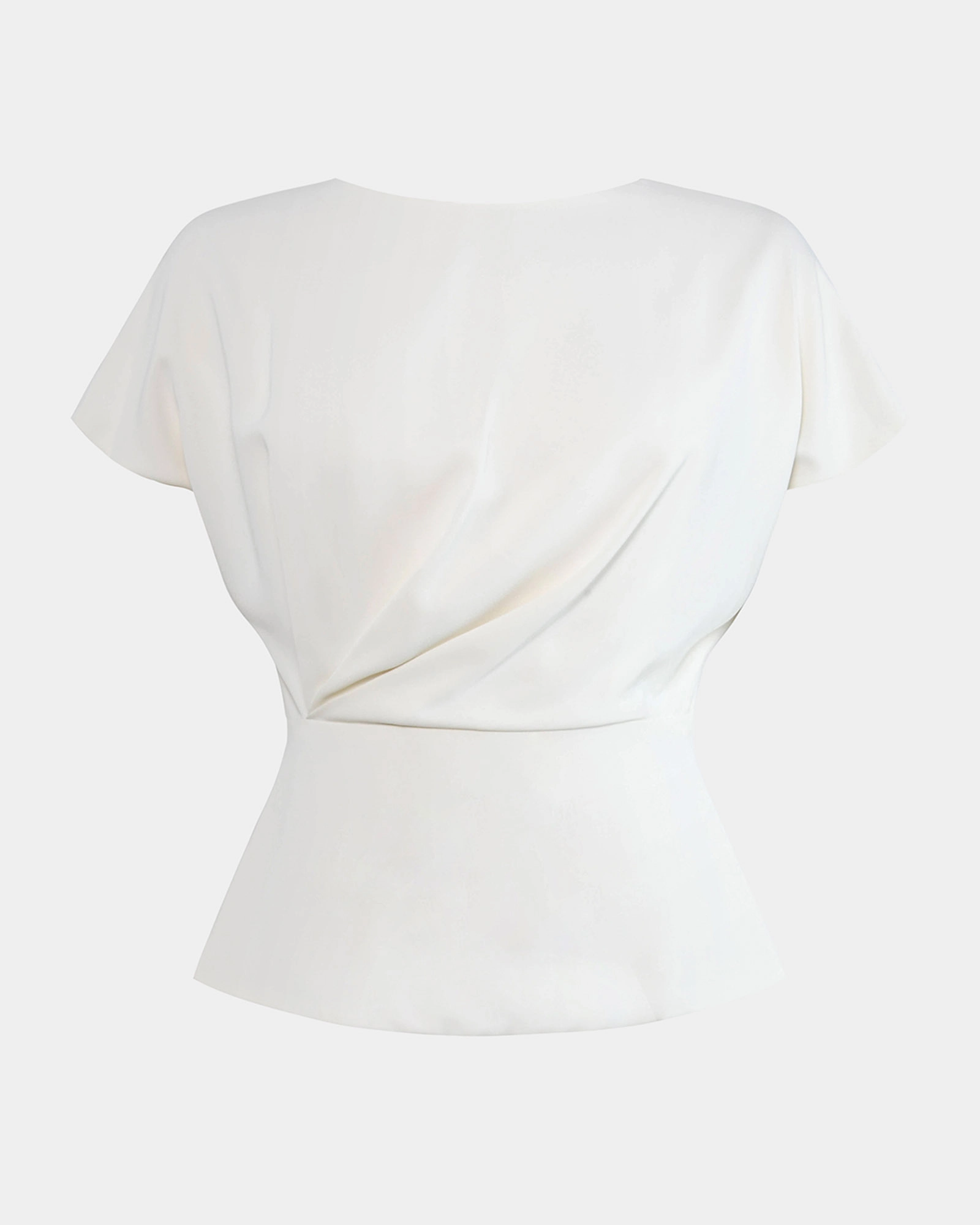 Bonnie Gathered Peplum Top