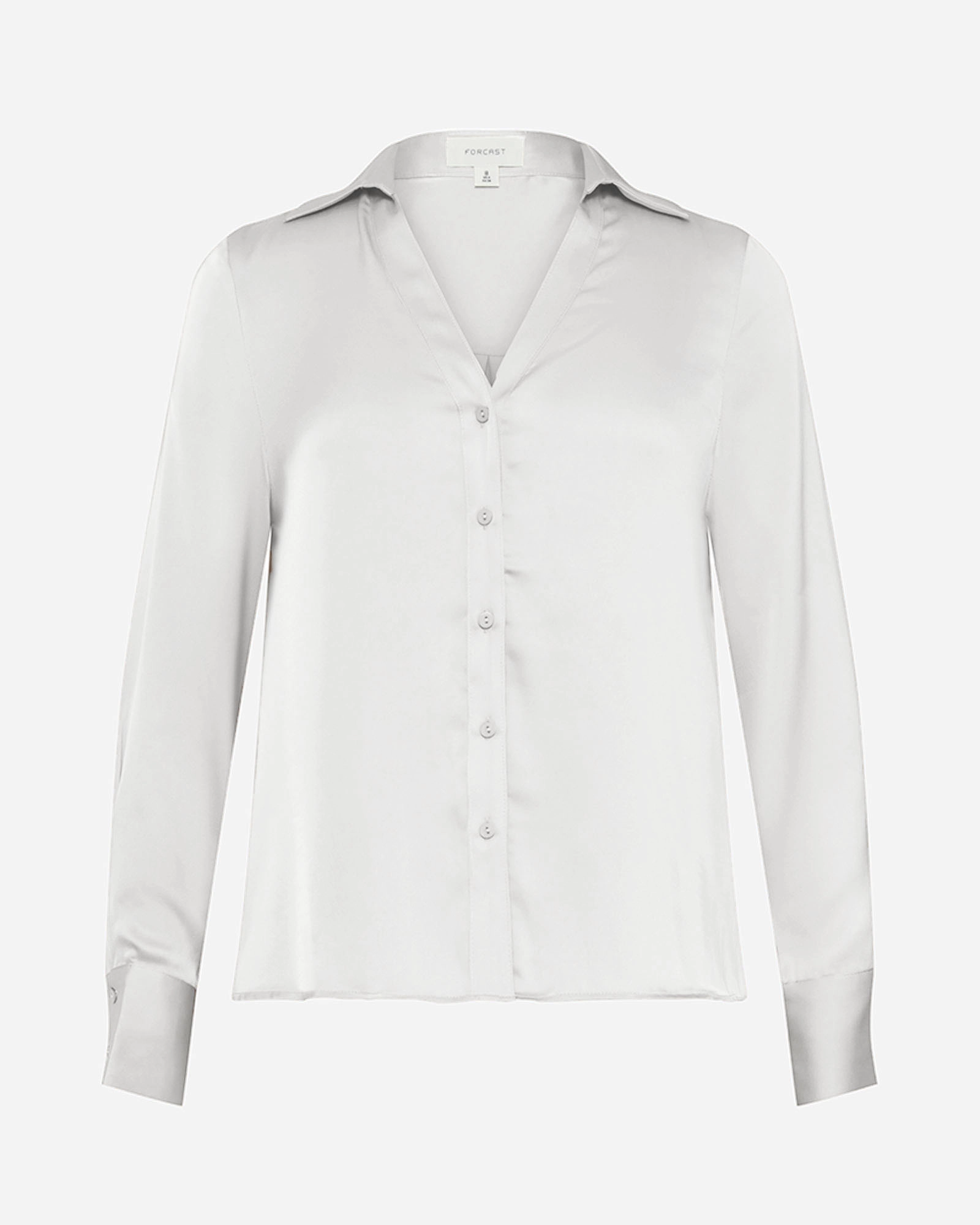 Lila V-neck Satin Blouse 