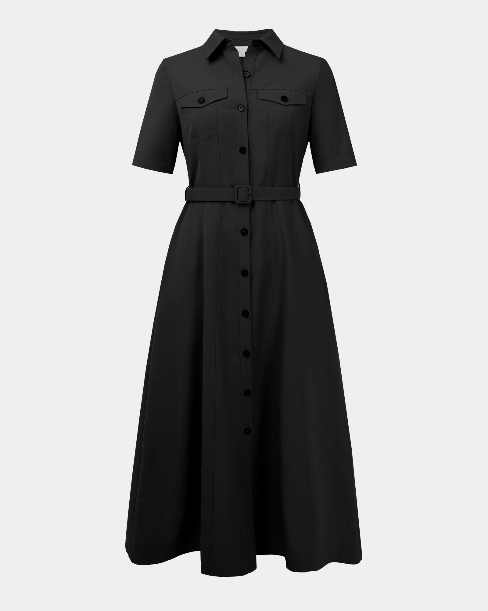 Amera Belted Utility Dress 