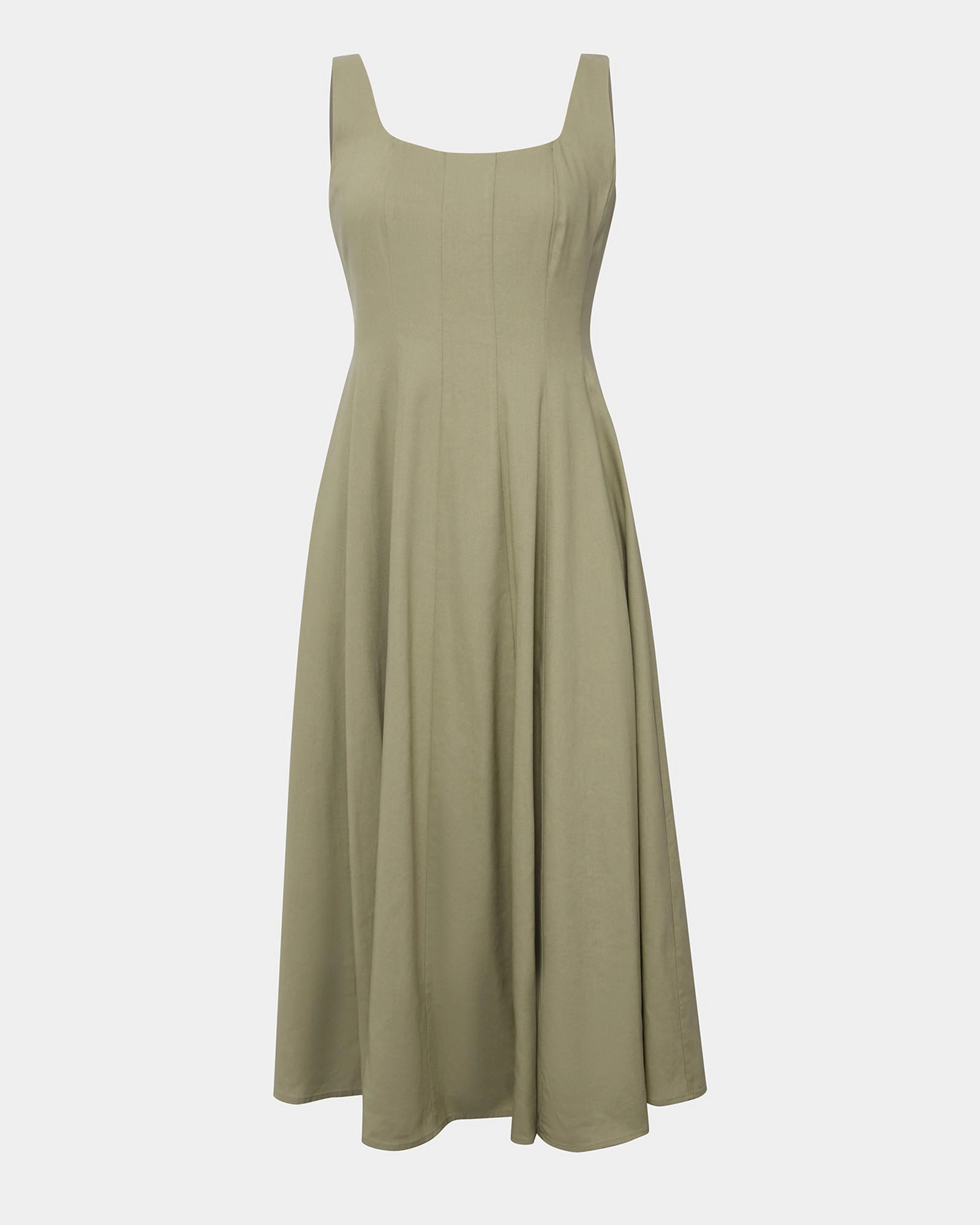 Saira 2 Linen A-line Dress