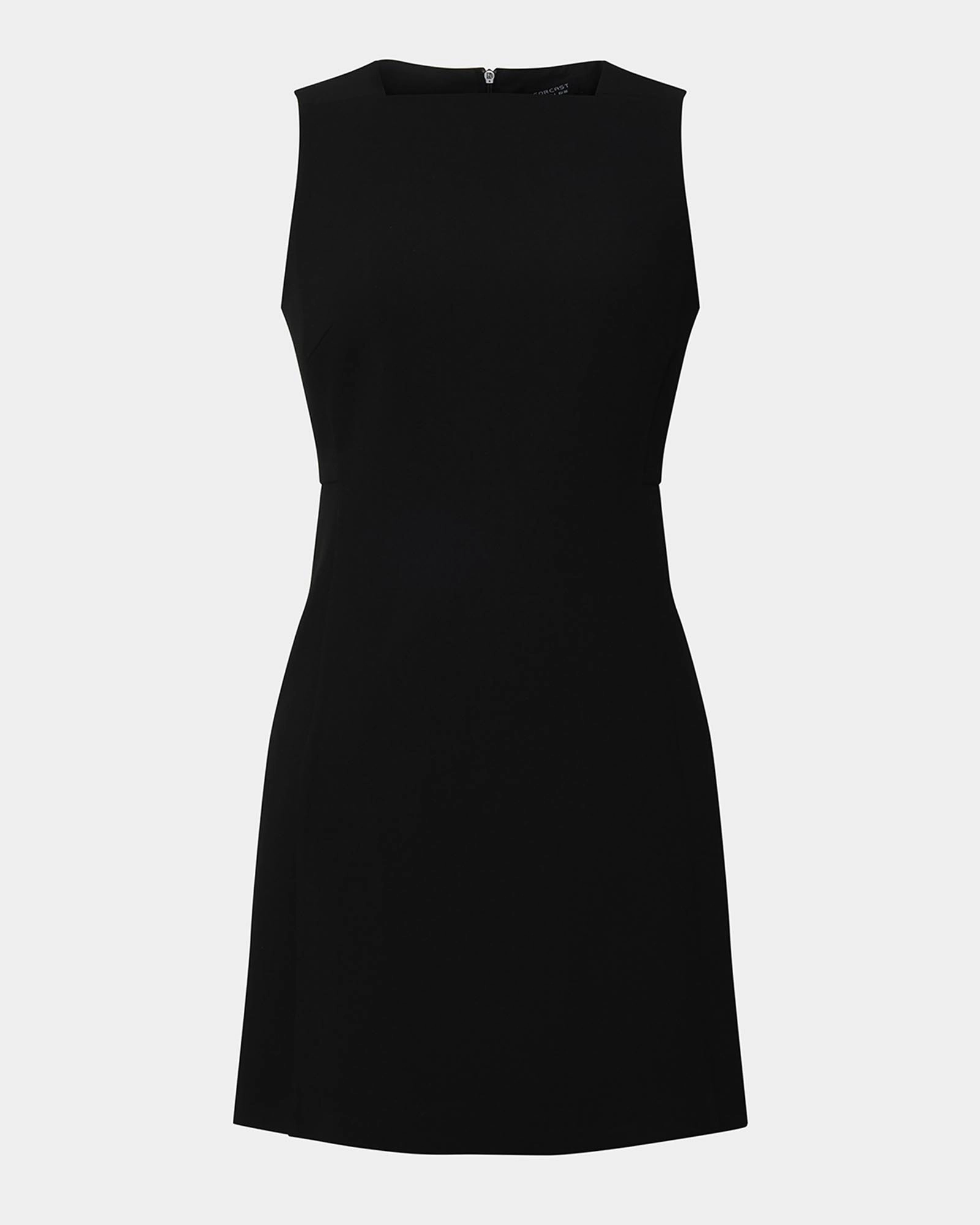 Ava Square Neck Panel Dress