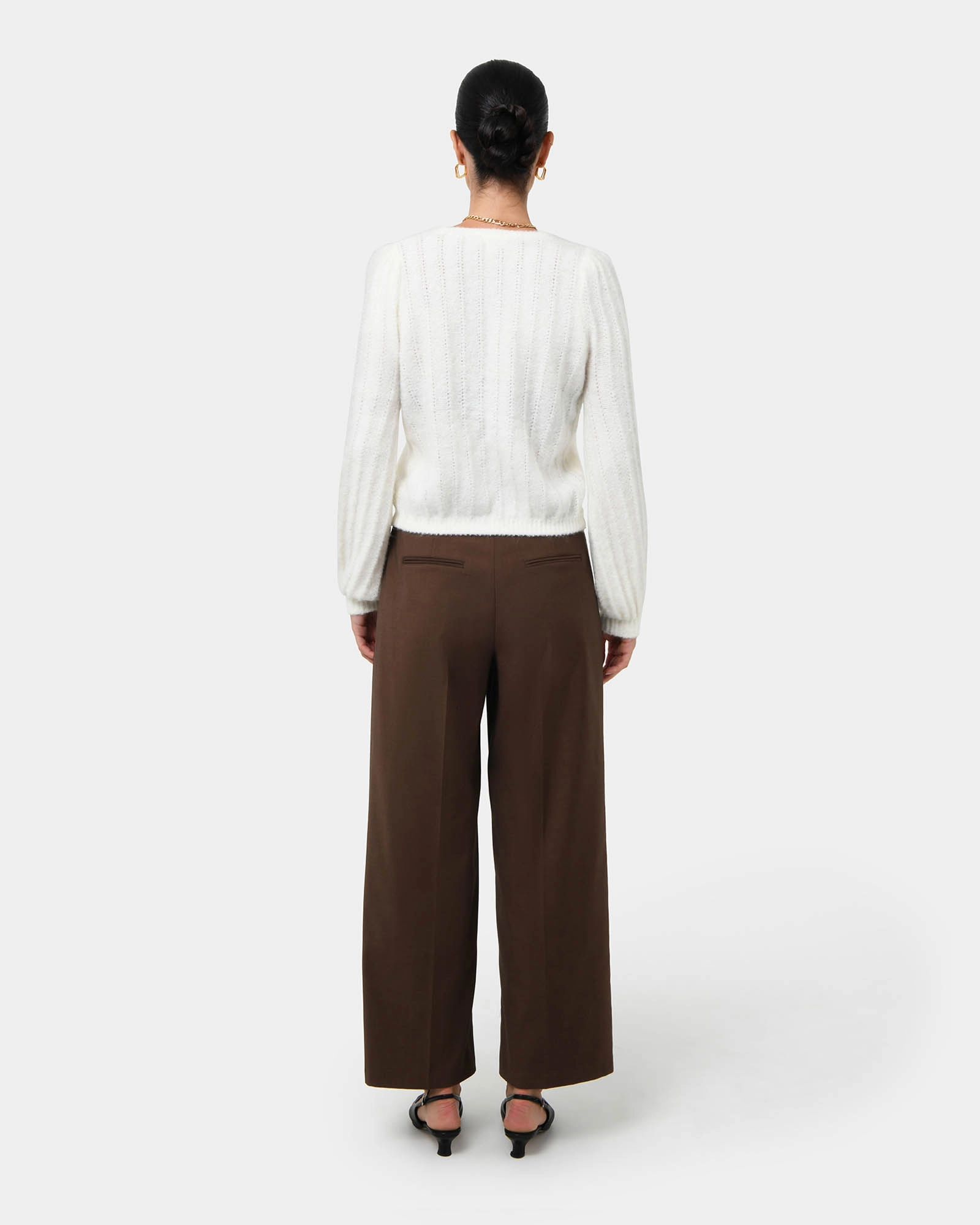 Aura Fluffy Knit Cardigan 