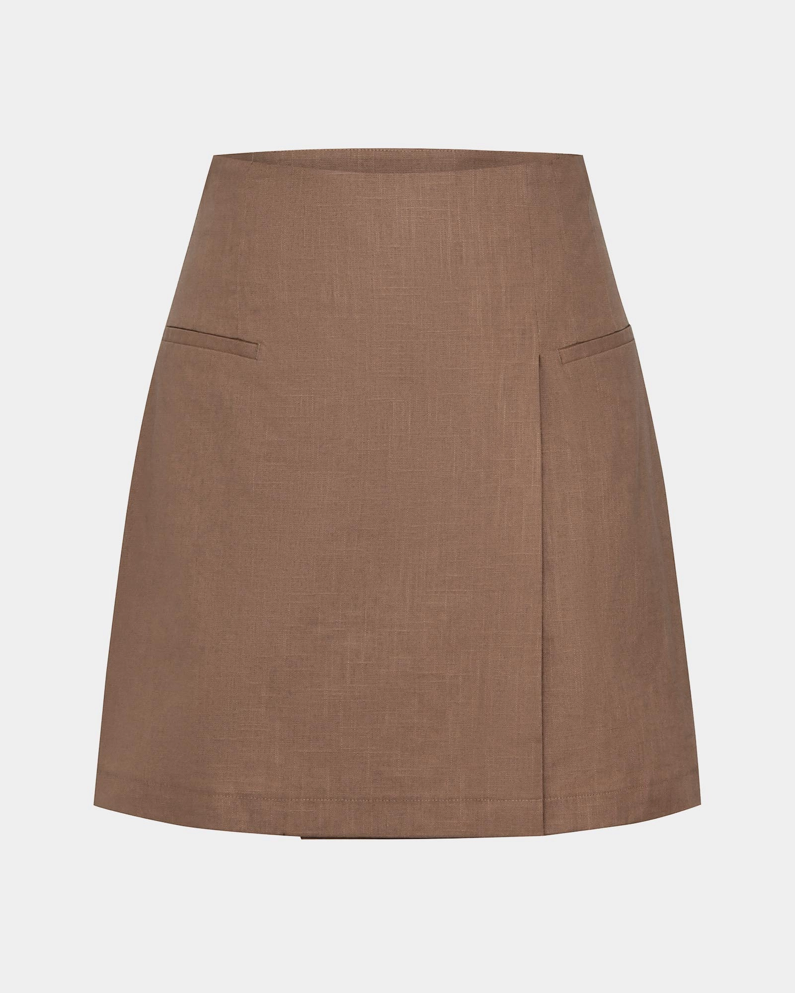 Nia Mini Linen Skirt 