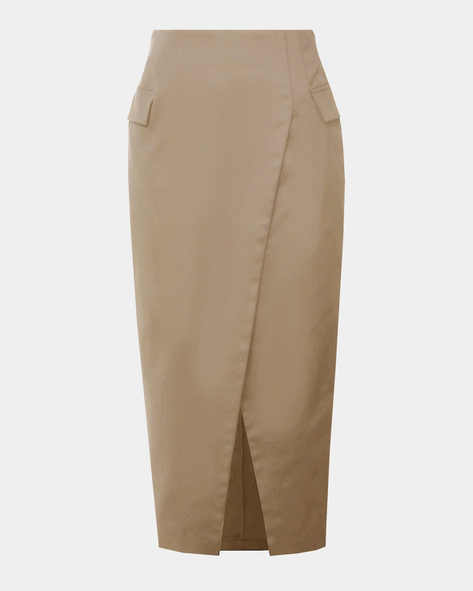 Abby Asymmetric Tailored Skirt