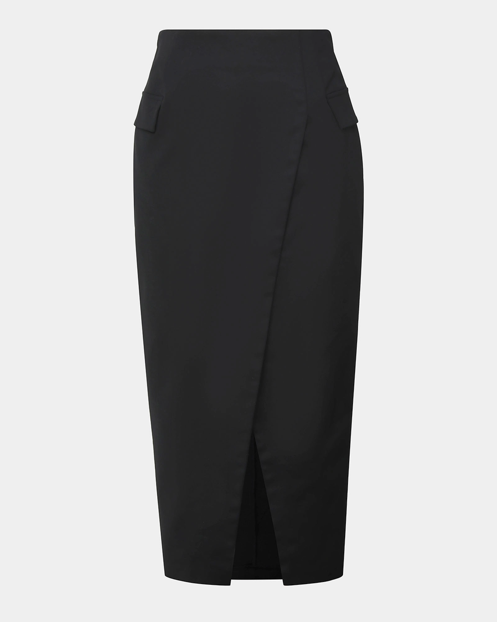 Abby Asymmetric Tailored Skirt