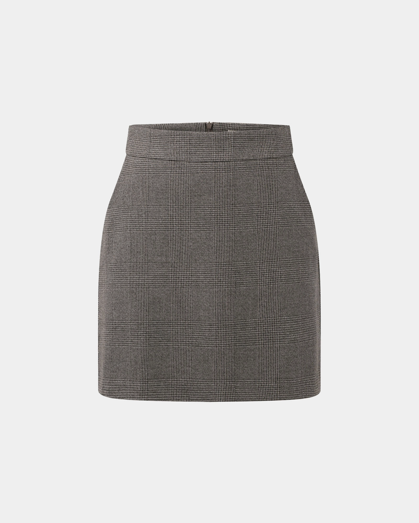 Kai Check Mini Skirt