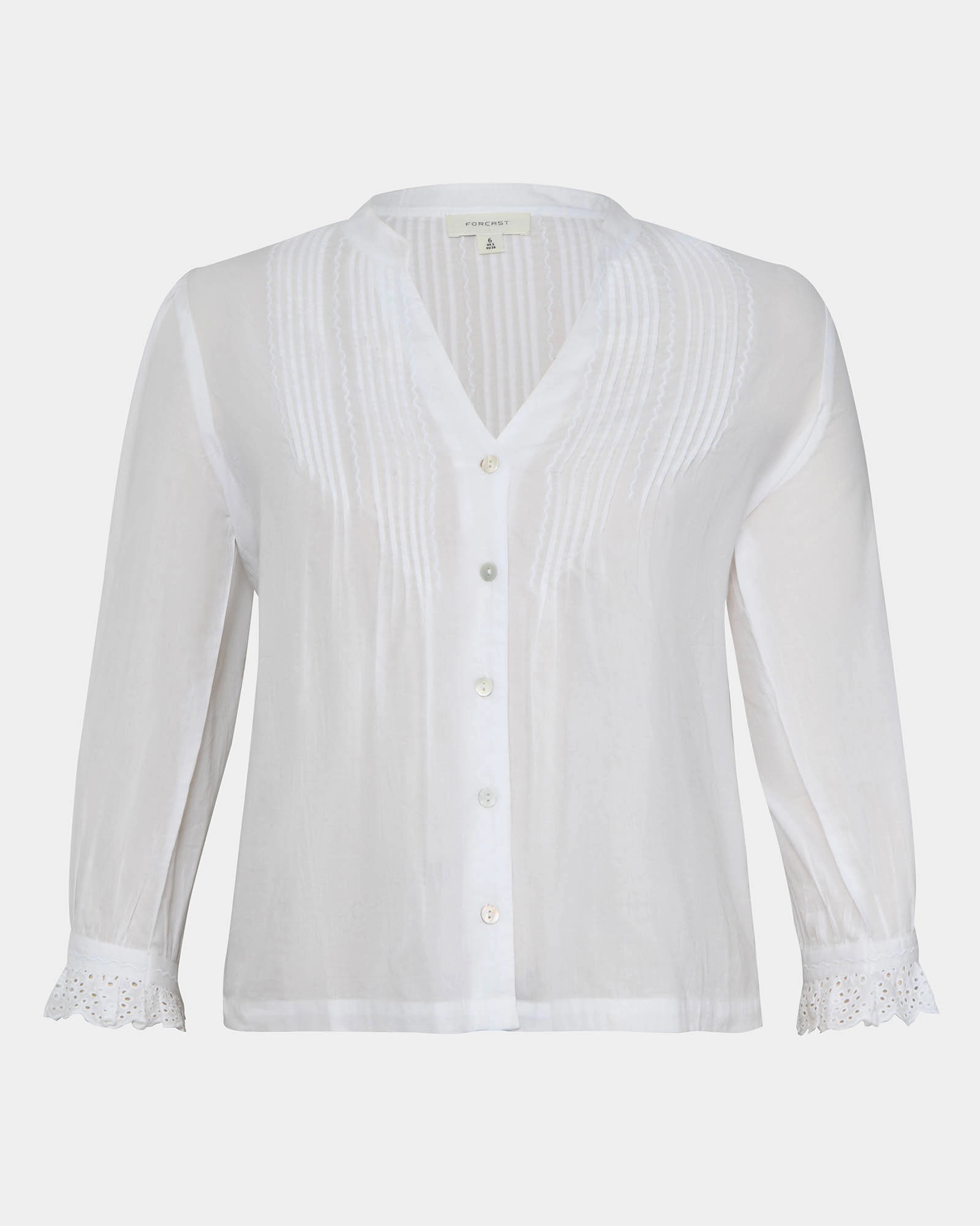 Akira Vneck Embroidery Blouse