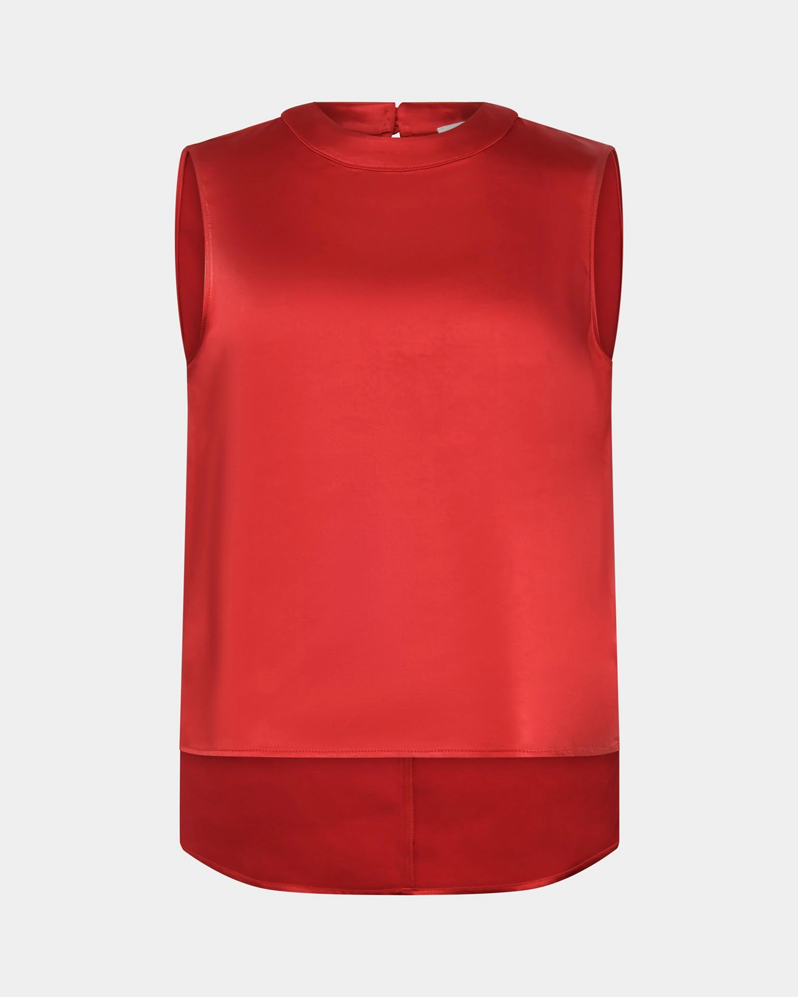 Louisa Round Neck Satin Top 