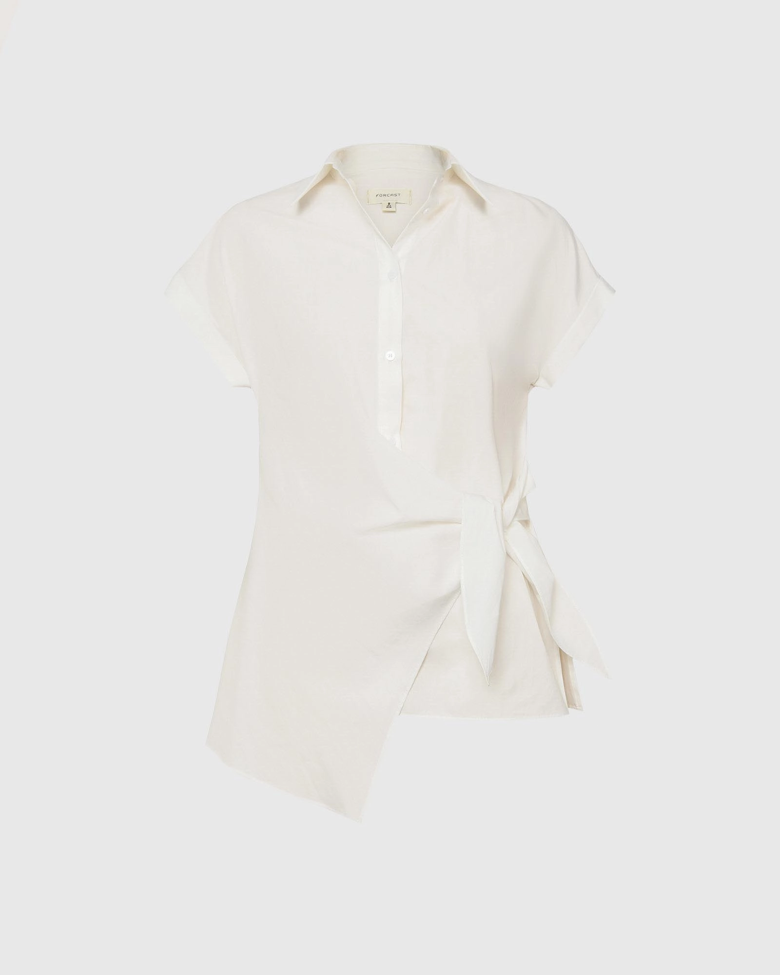 Zalia Tie Button Shirt 