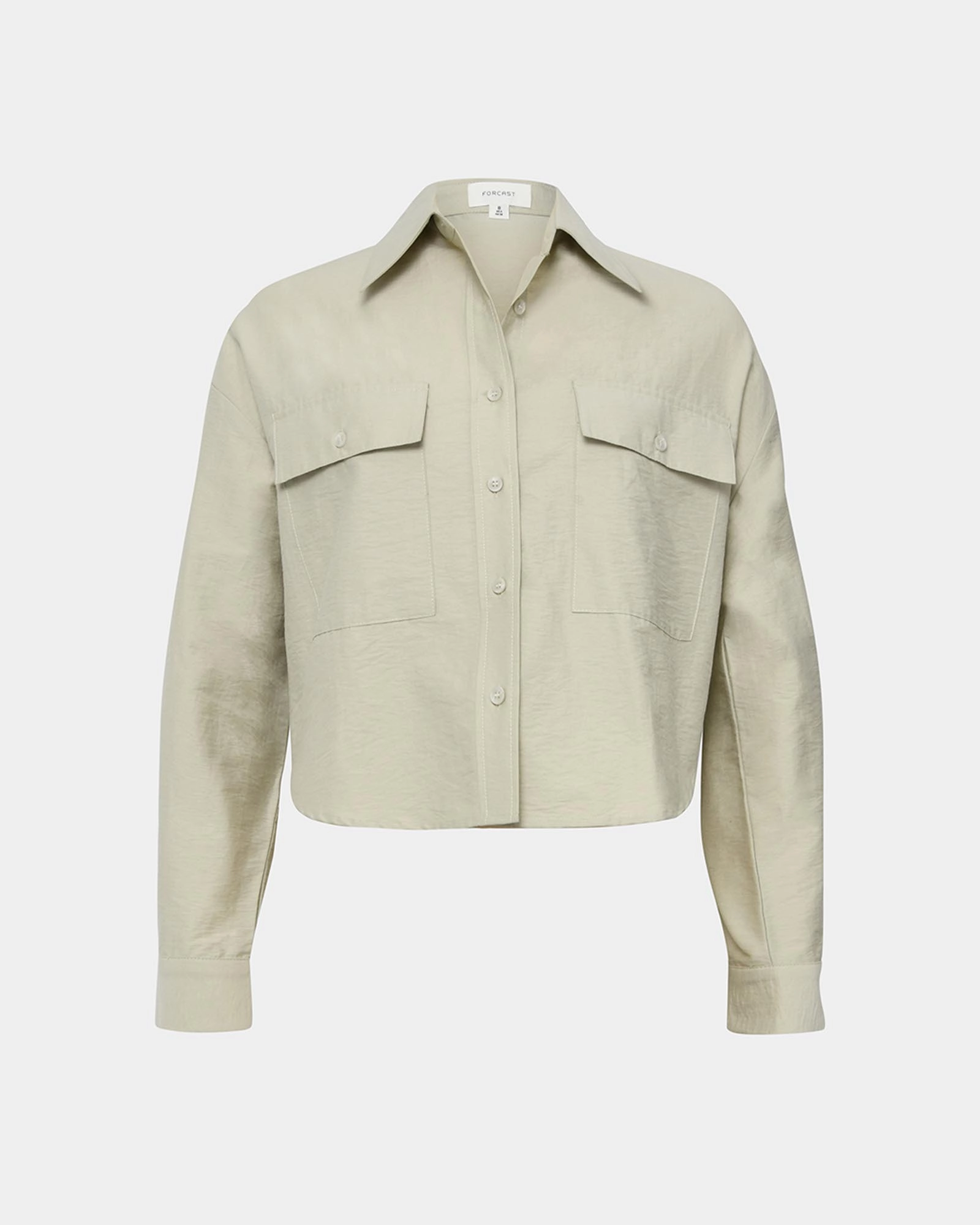 Kyla Crop Pocket Shirt
