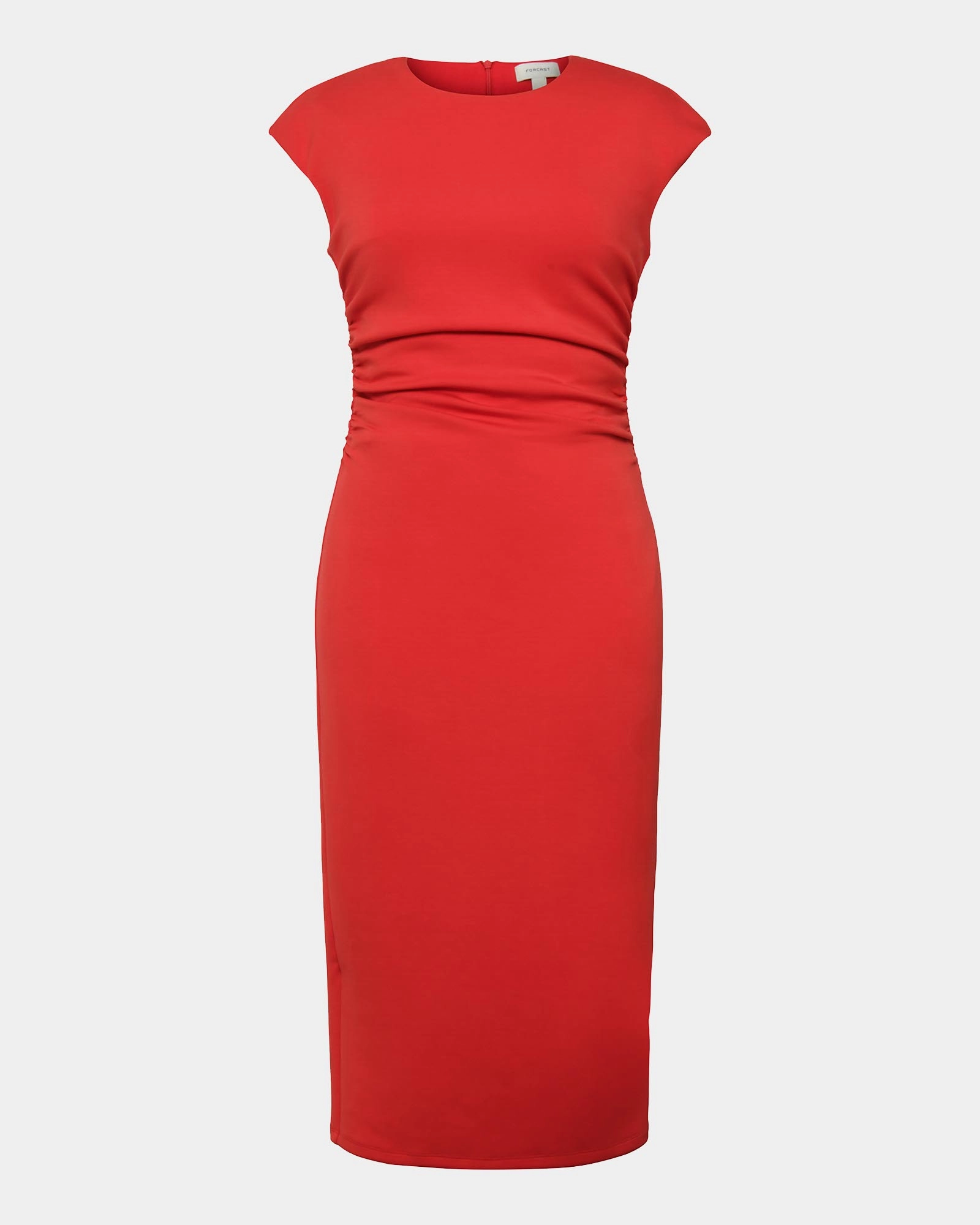 Lulu Ruched Midi Dress 