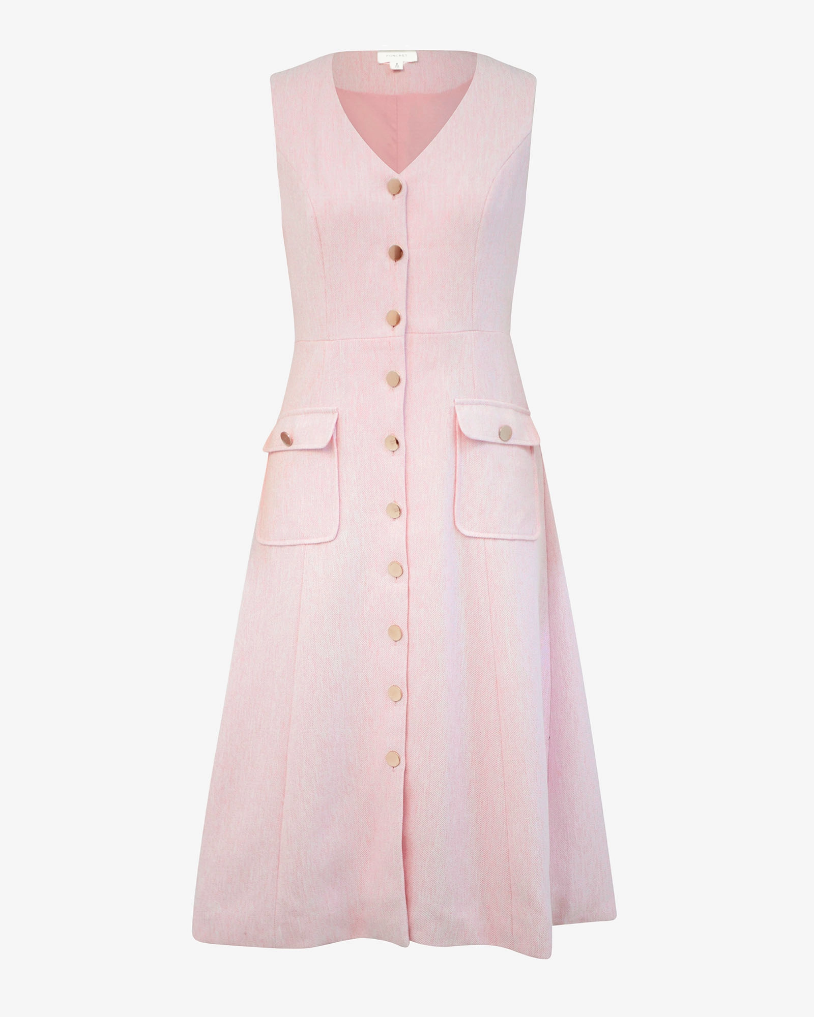 Valena Tweed Midi Dress