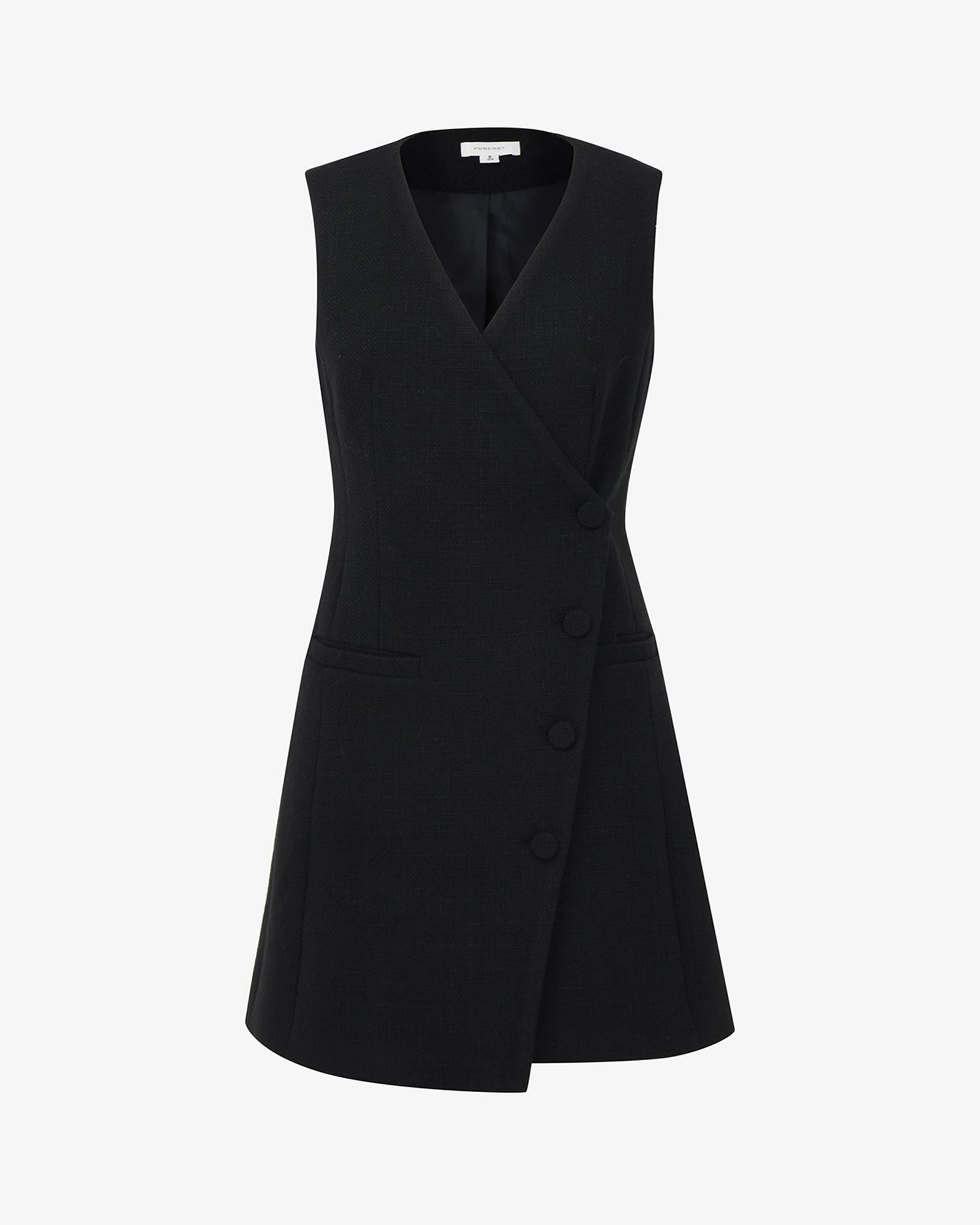Beth Asymmetric Mini Dress