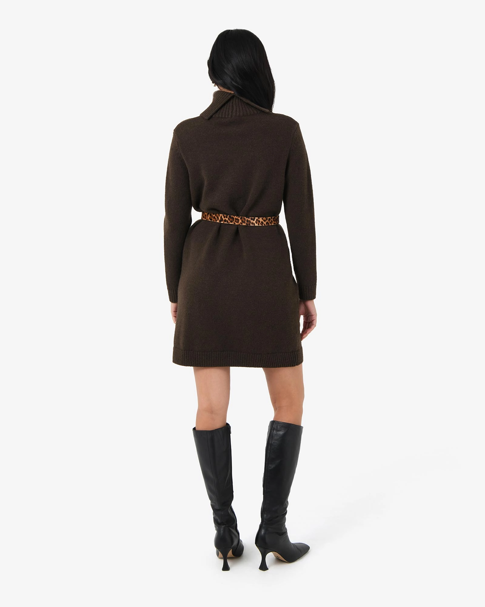 Sasha Wool Blend Knit Dress