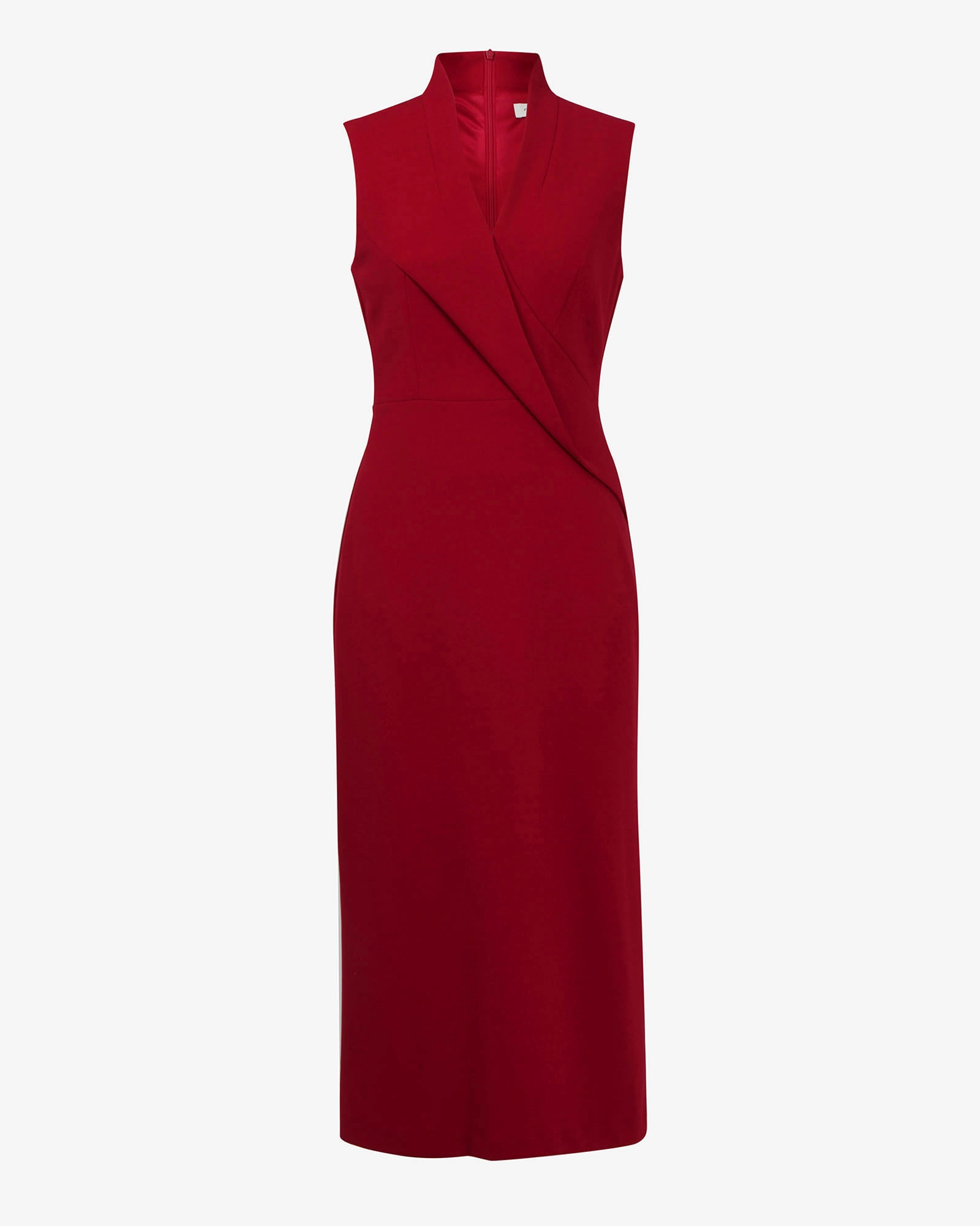 Alaia Twisted Lapel Midi Dress