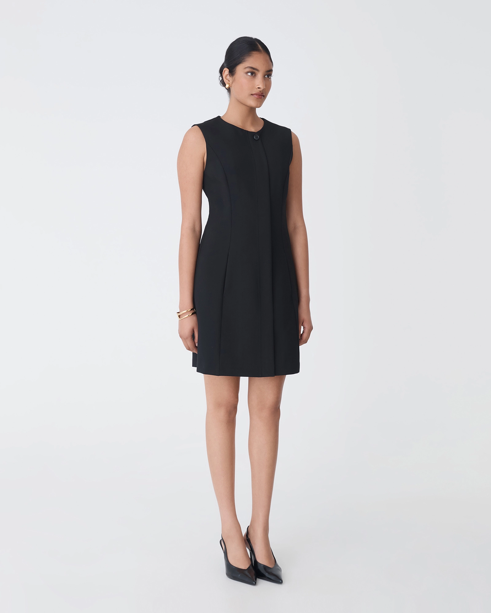 Pera Concealed Panel Dress