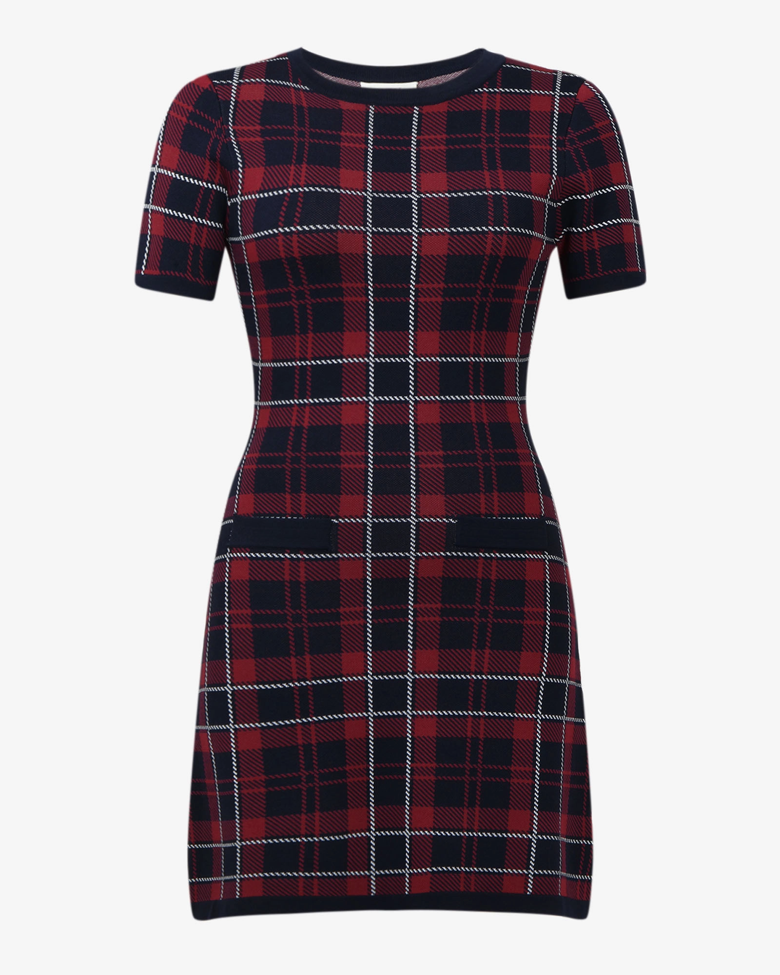 Siane Check Knit Dress