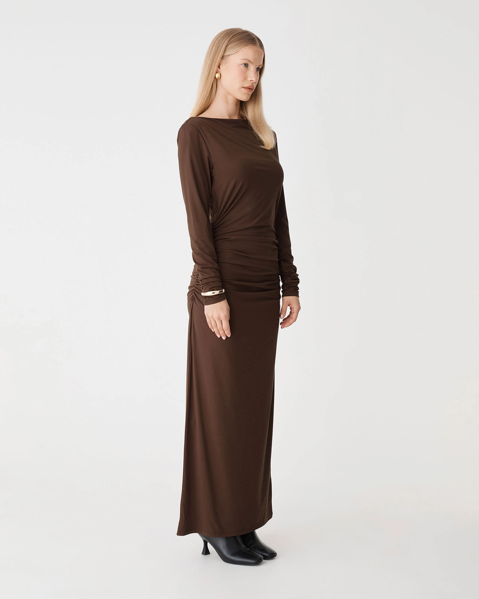 Isobel Bamboo Ruched Dress