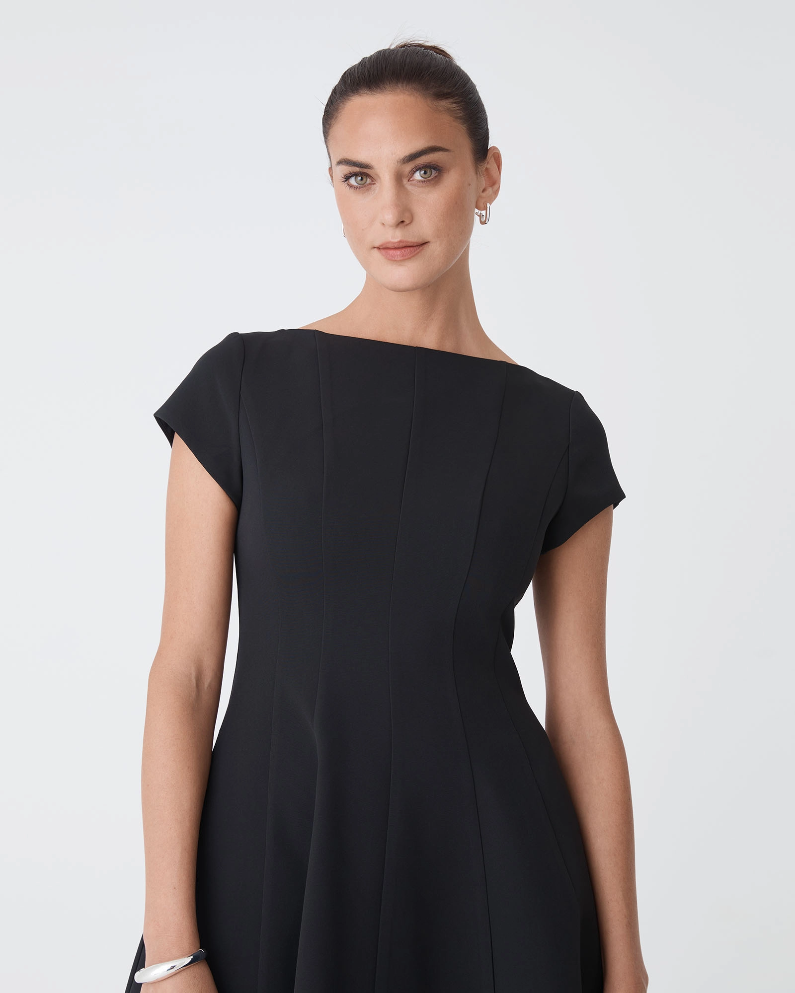 Darcy Short Sleeve Panel Dress