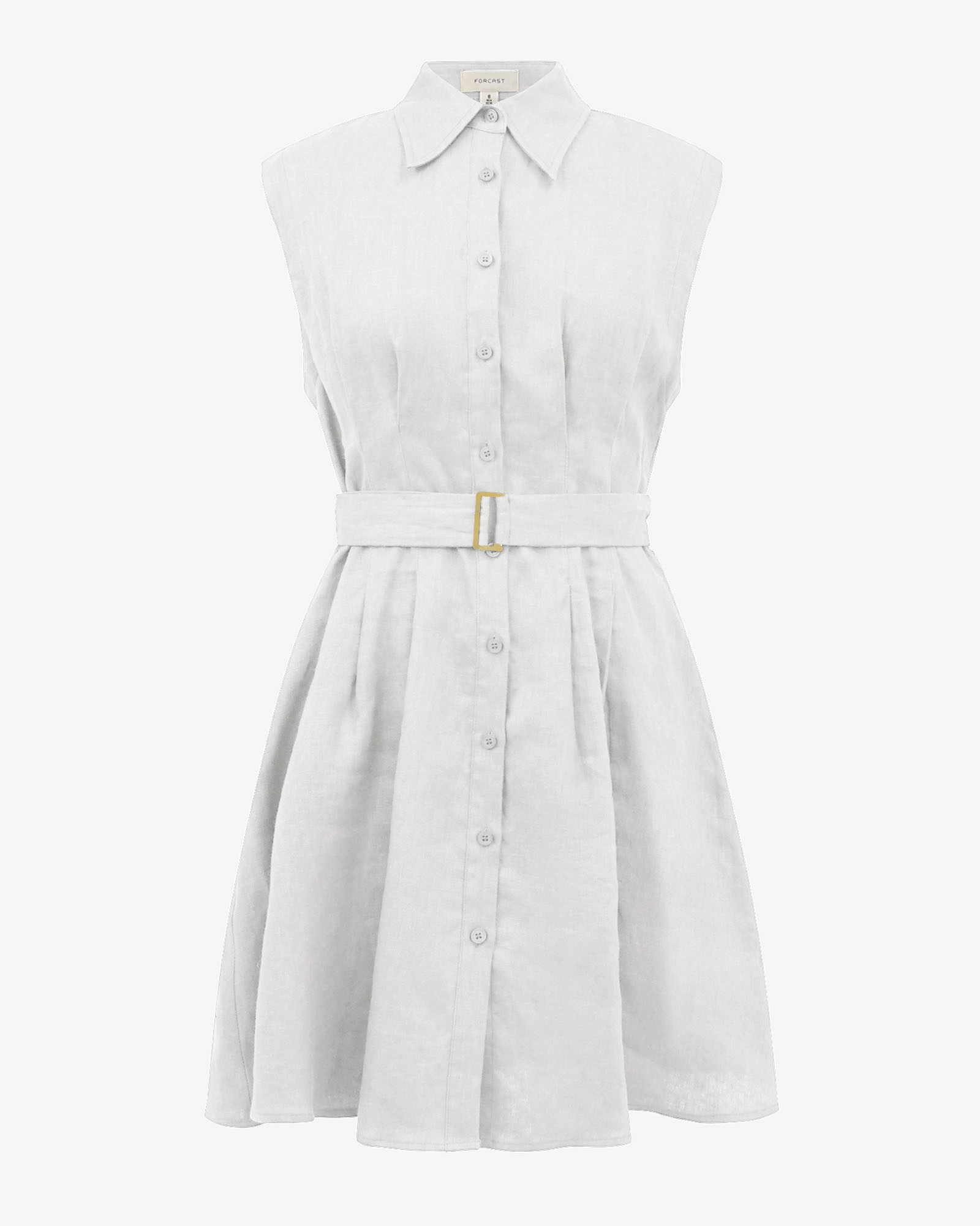 Ami Linen Mini Beach Dress