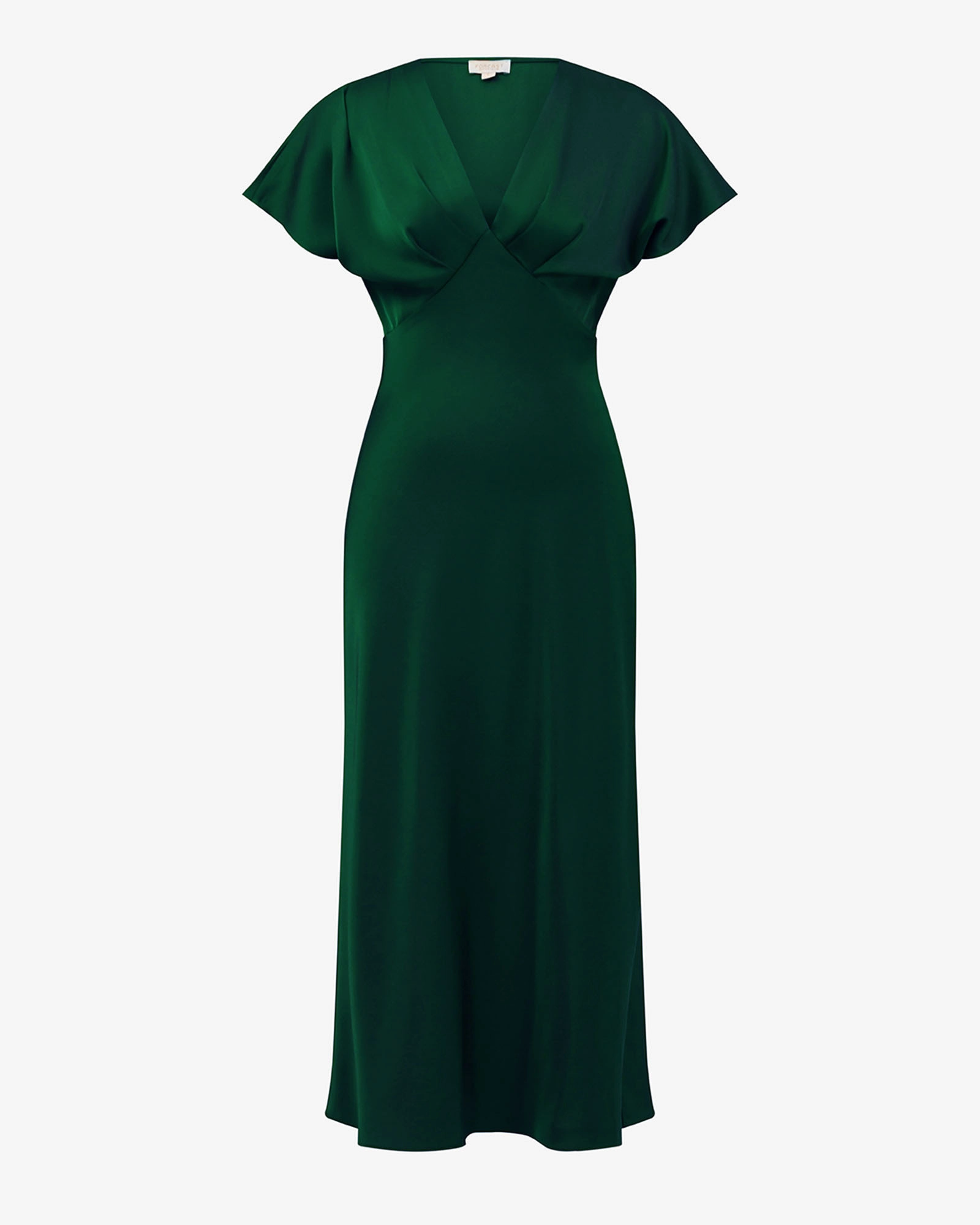 Catalina V-neck Satin Dress