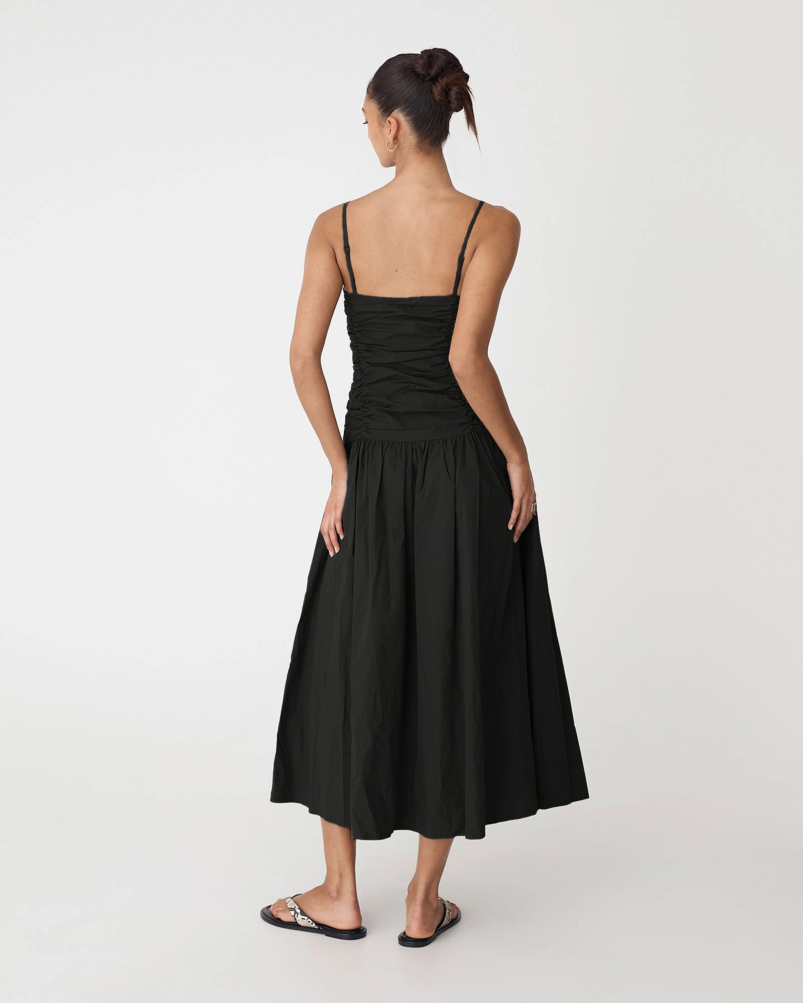 Cathy Cotton Modal Midi Dress 