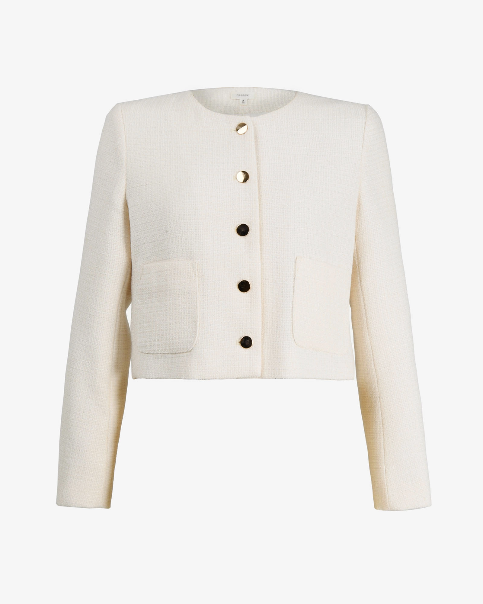 Cynthia Crop Tweed Jacket