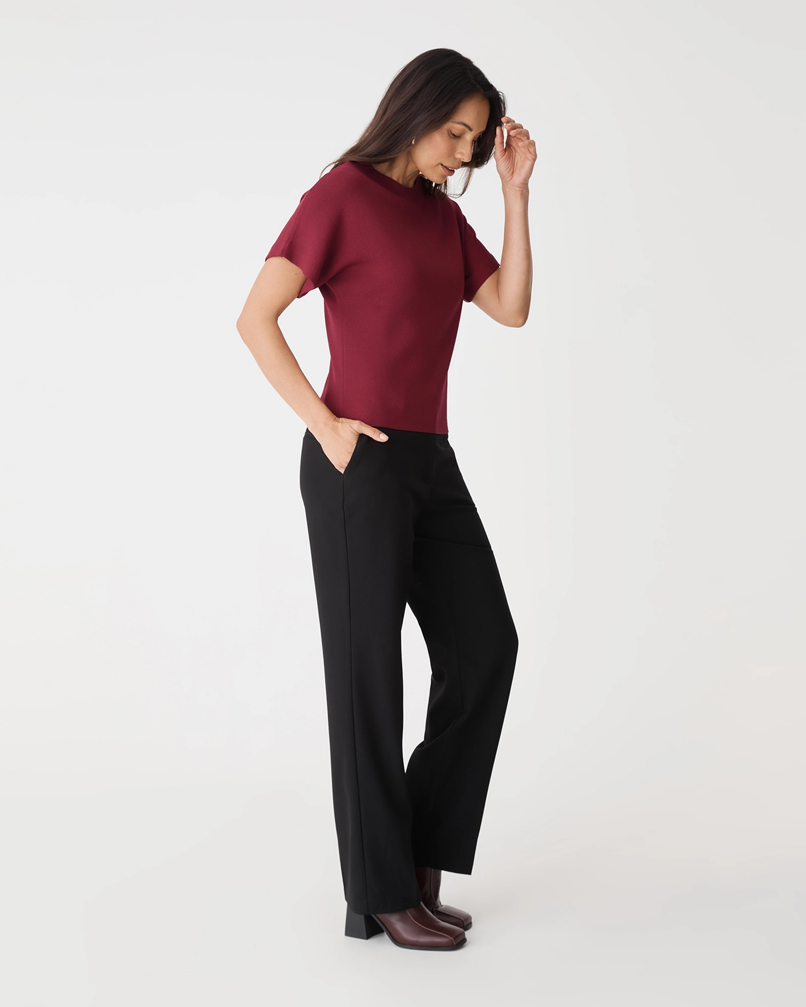 Jemma Relaxed Knit Top