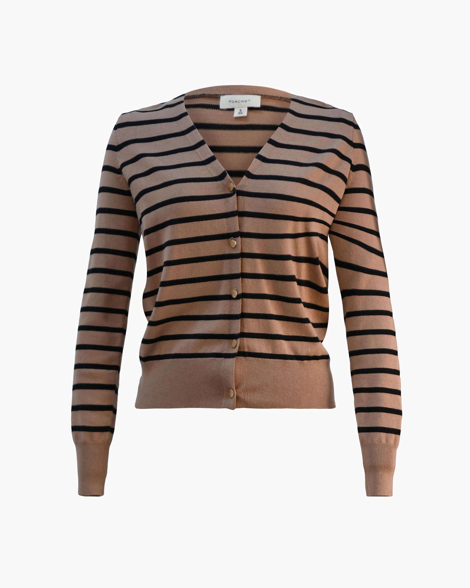 Arabell V-neck Stripe Cardigan
