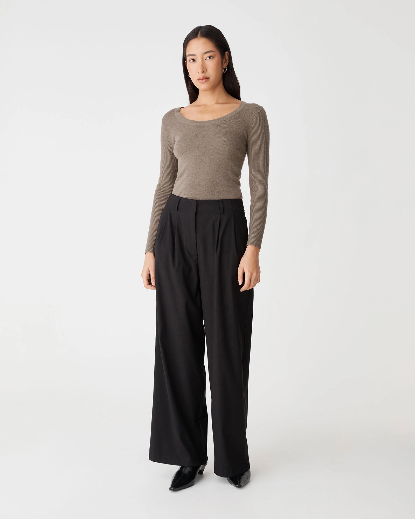 Samira Scoop Neck Knit