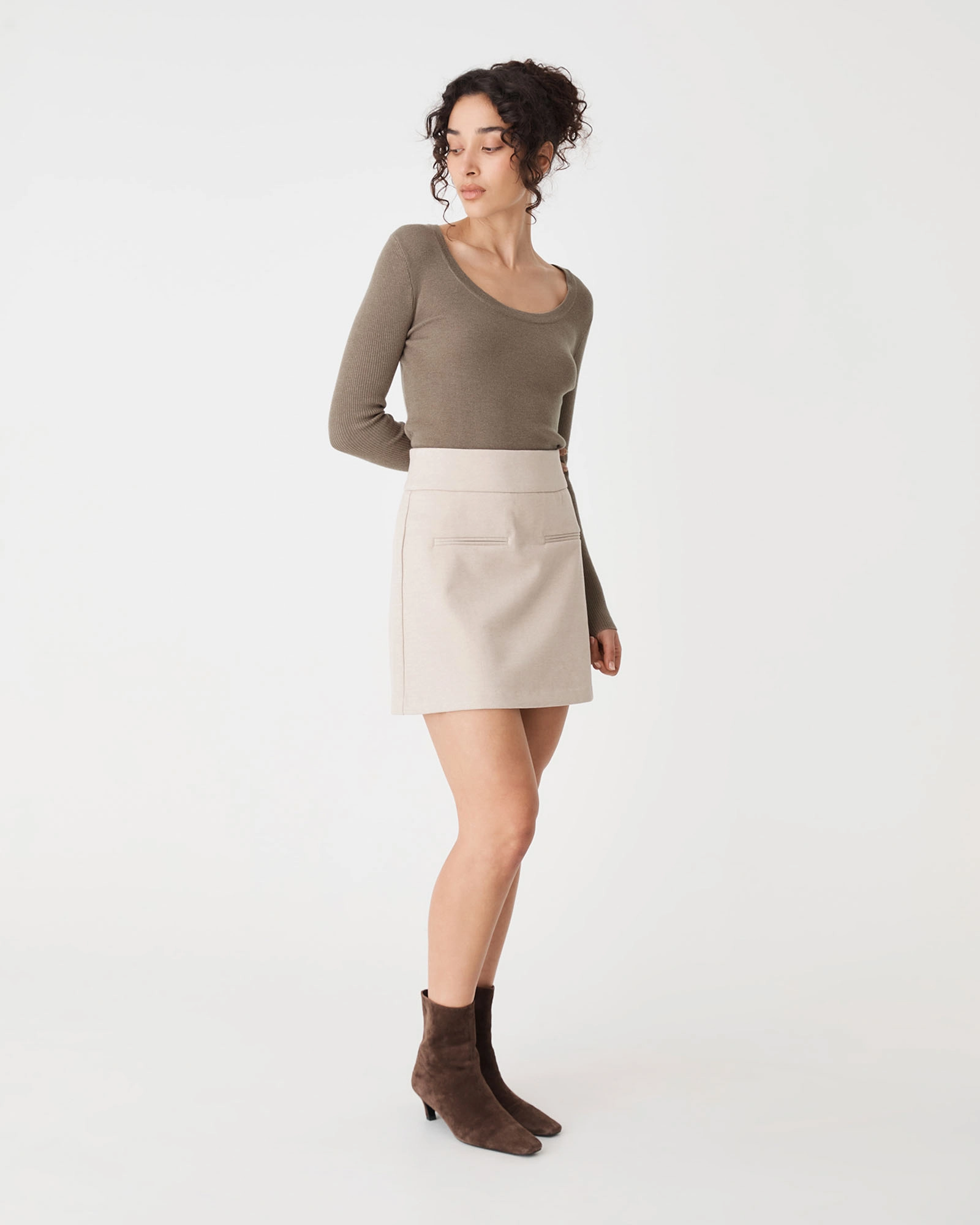 Samira Scoop Neck Knit