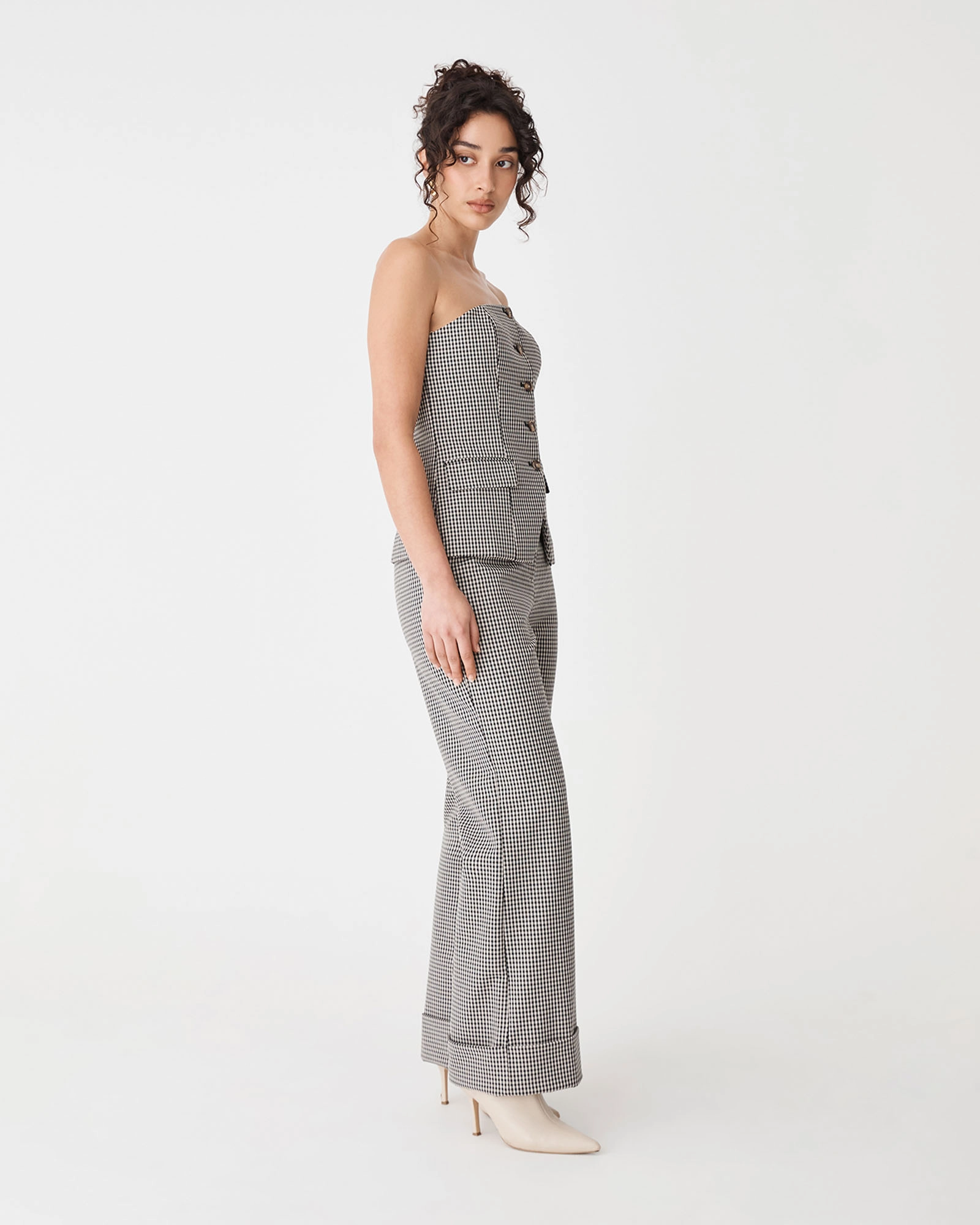 Flynn Wide Leg Cuff Pants