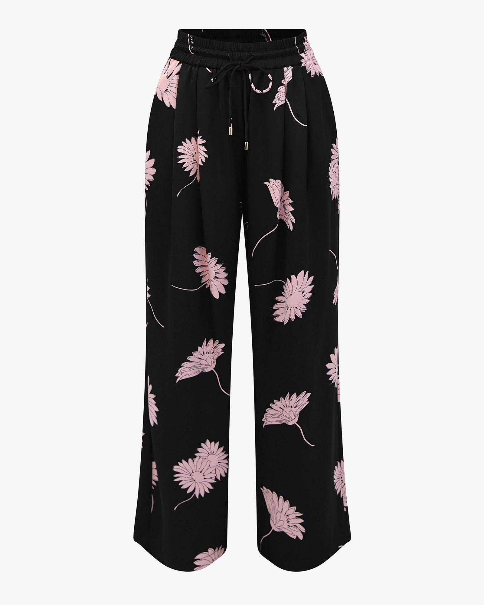 Felicia Satin Elastic Pants