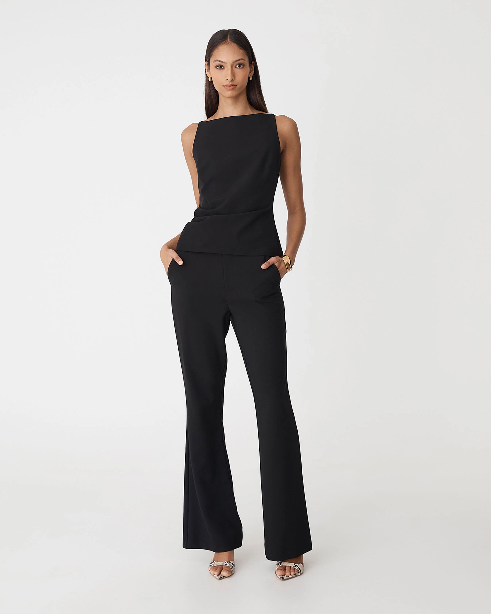 Hannah Stretch Bootleg Pants