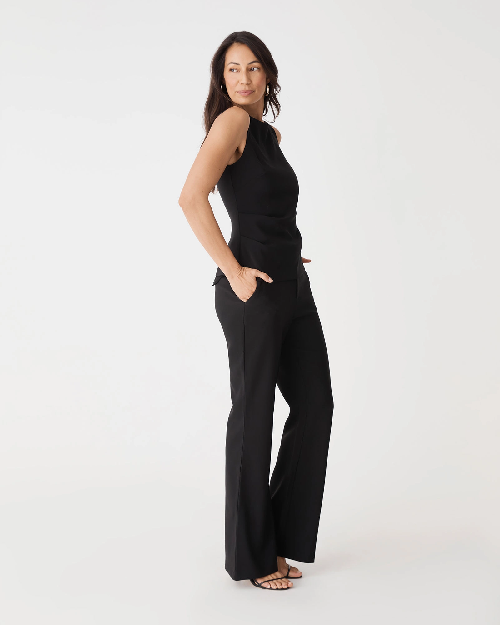 Hannah Stretch Bootleg Pants