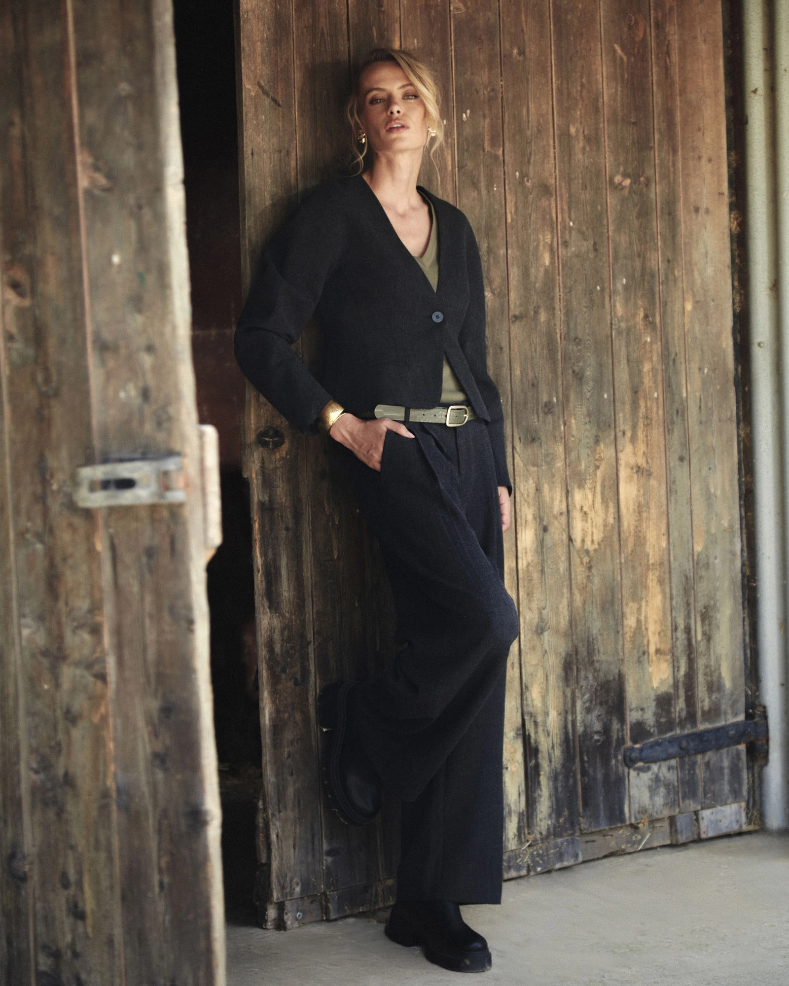 Pippa Barrel Leg Pant