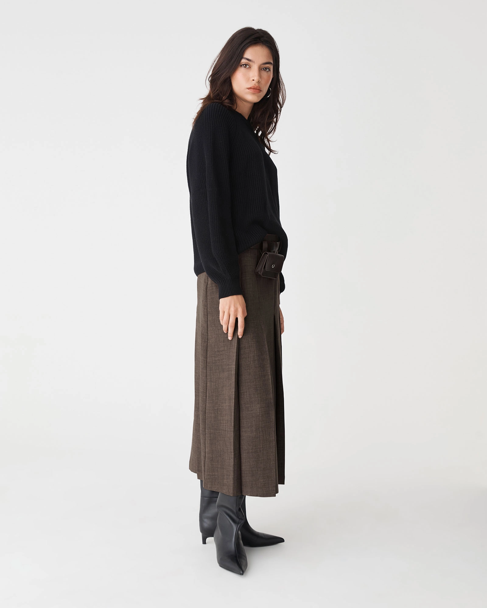 Evelyn Pleated Skirt