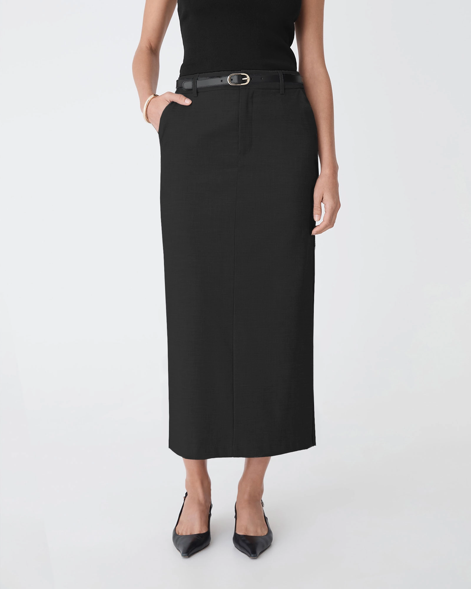 Aaria Column Skirt