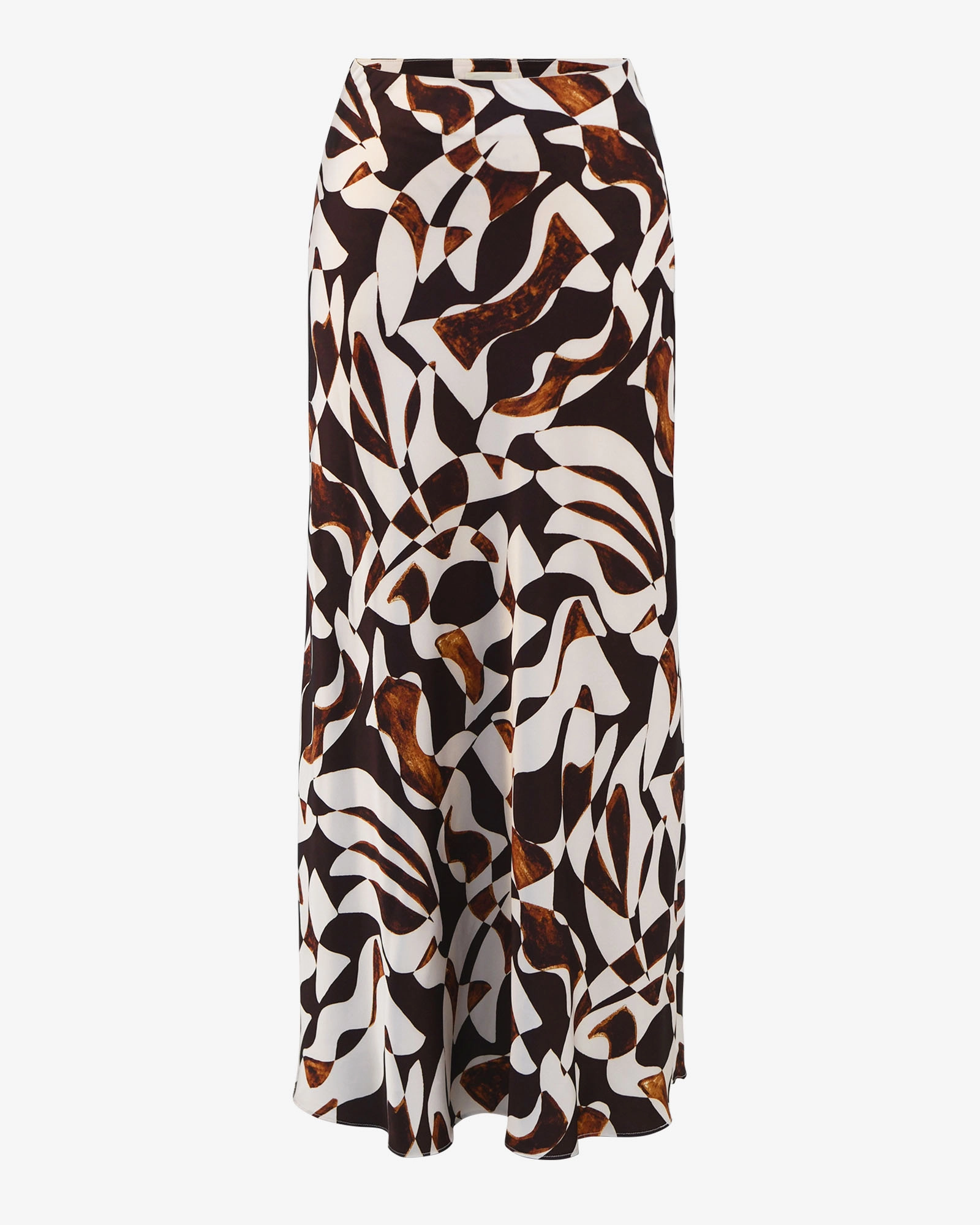Hazel Printed A-line Skirt