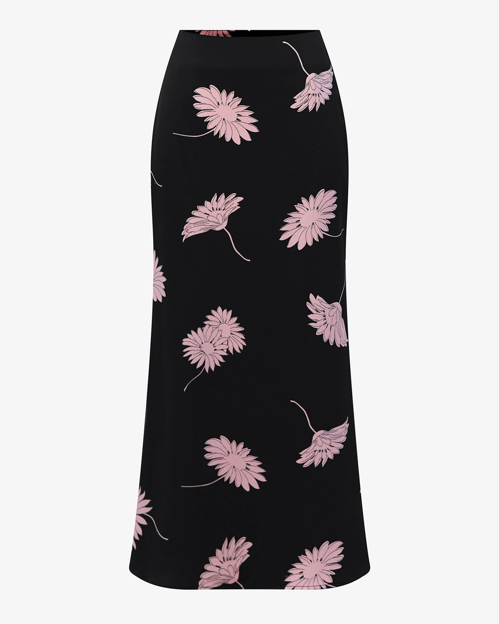Felicia Floral Satin Skirt