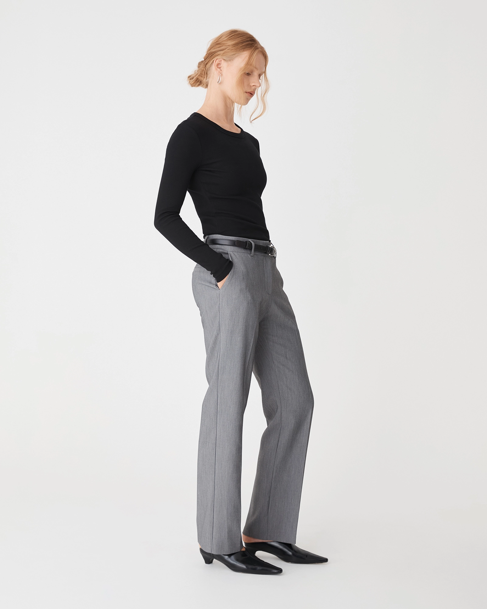 Devon Long Sleeve Rib Tee