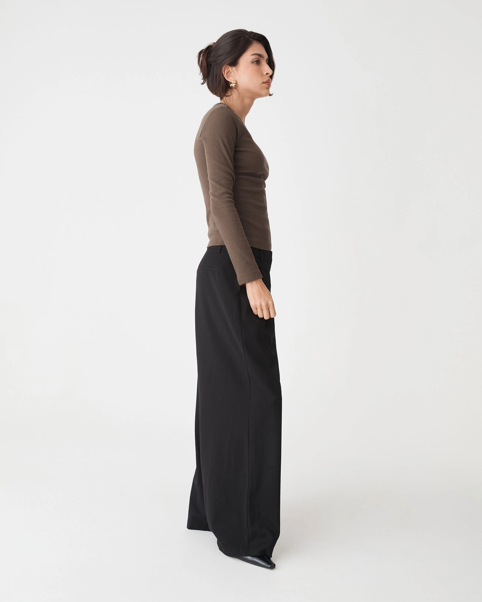 Devon Long Sleeve Rib Tee