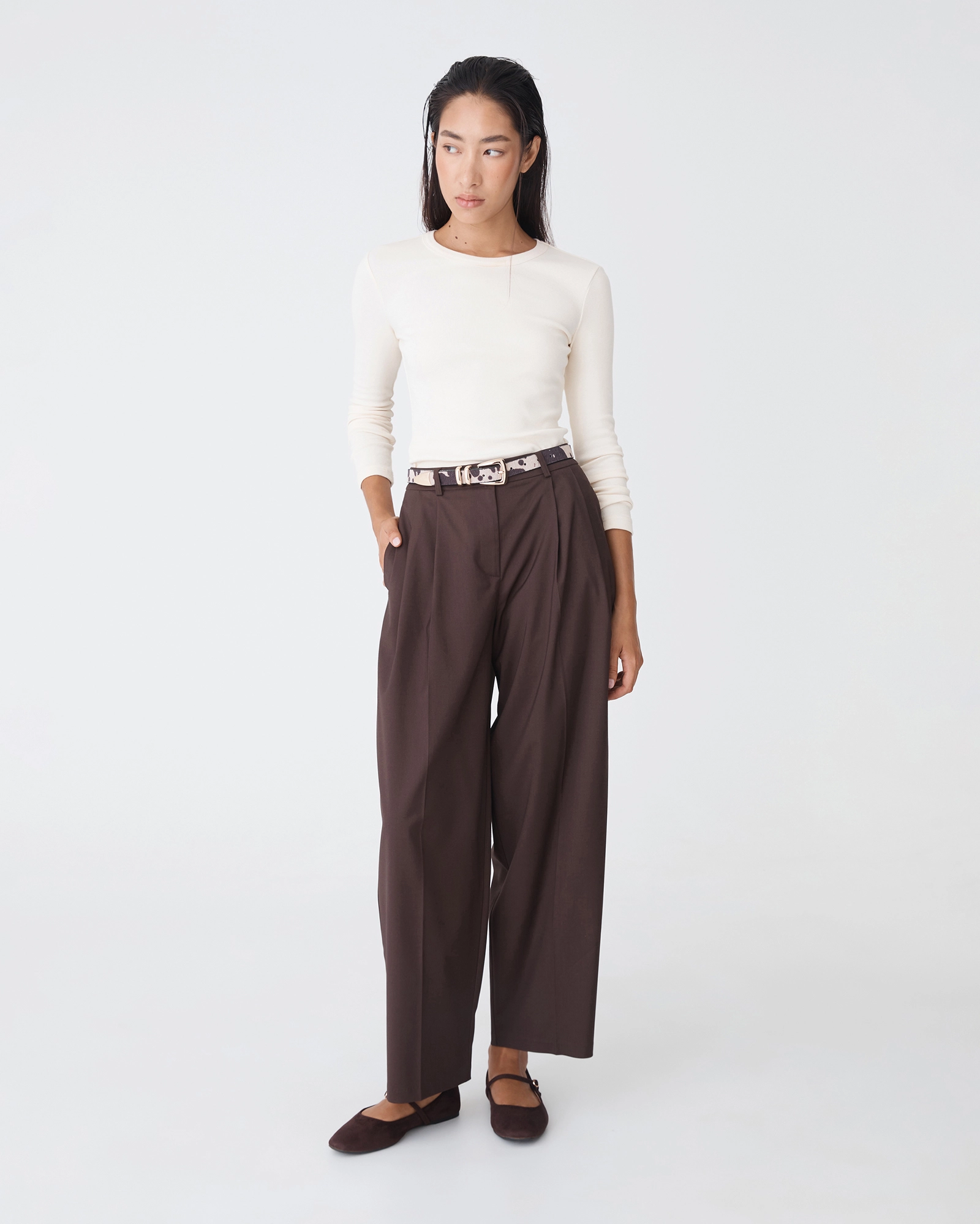 Devon Long Sleeve Rib Tee