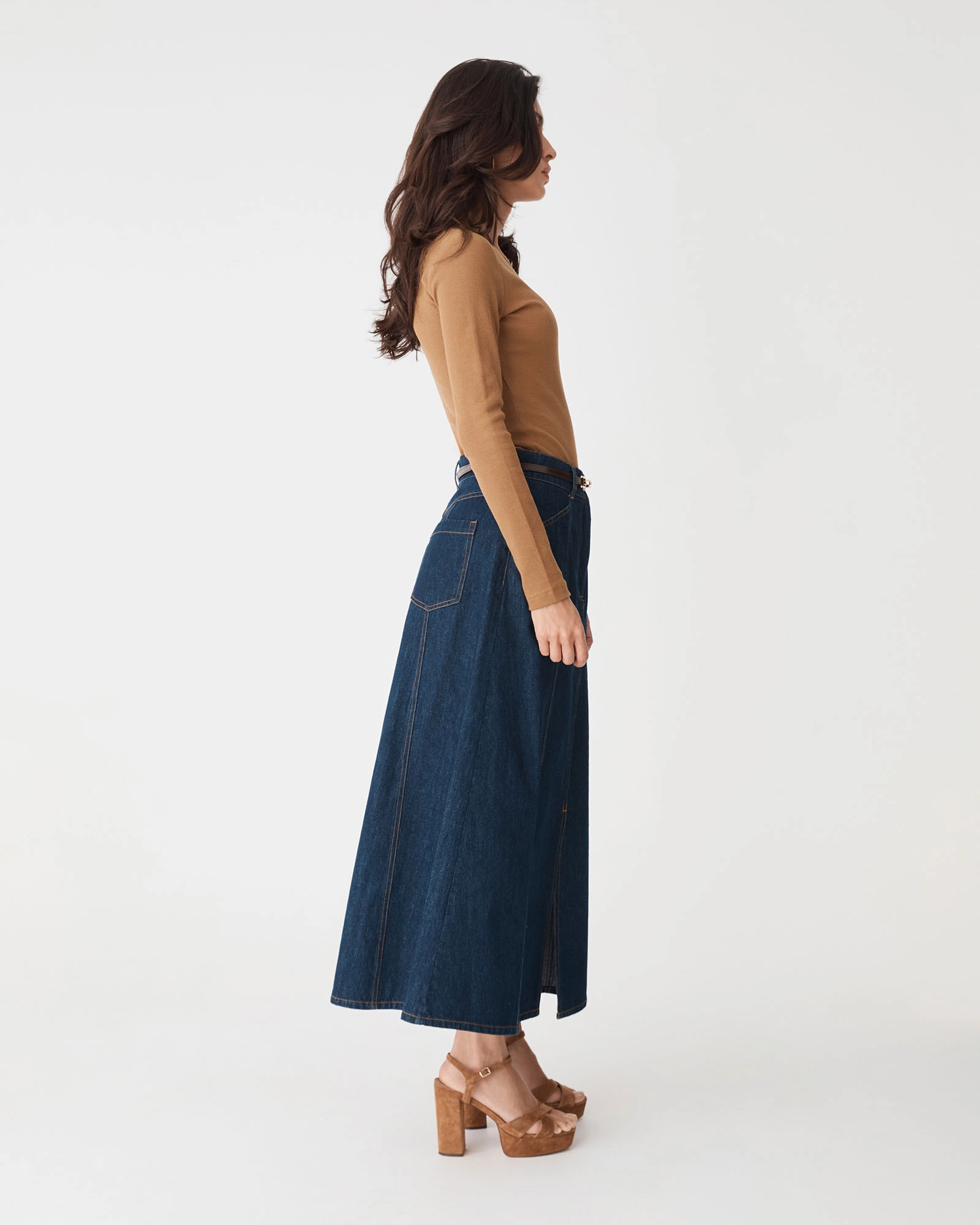 Devon Long Sleeve Rib Tee